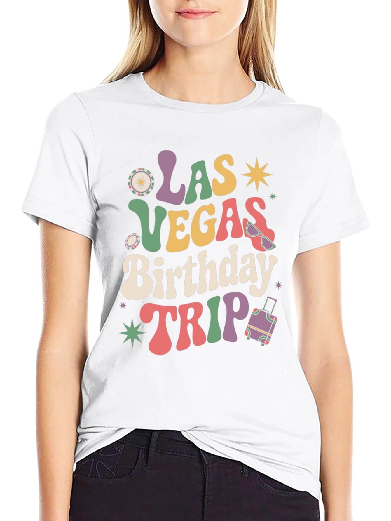 Las Vegas Birthday Trip Graphic Tee