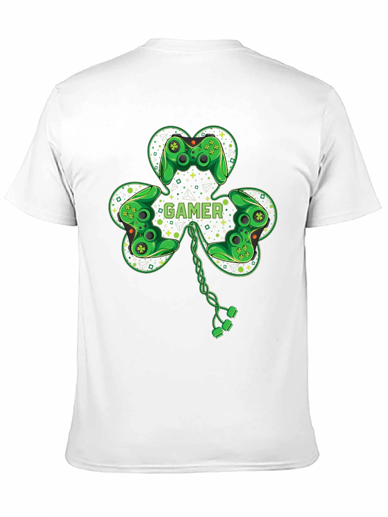 Gamer Shamrock T-Shirt - St. Patricks Day