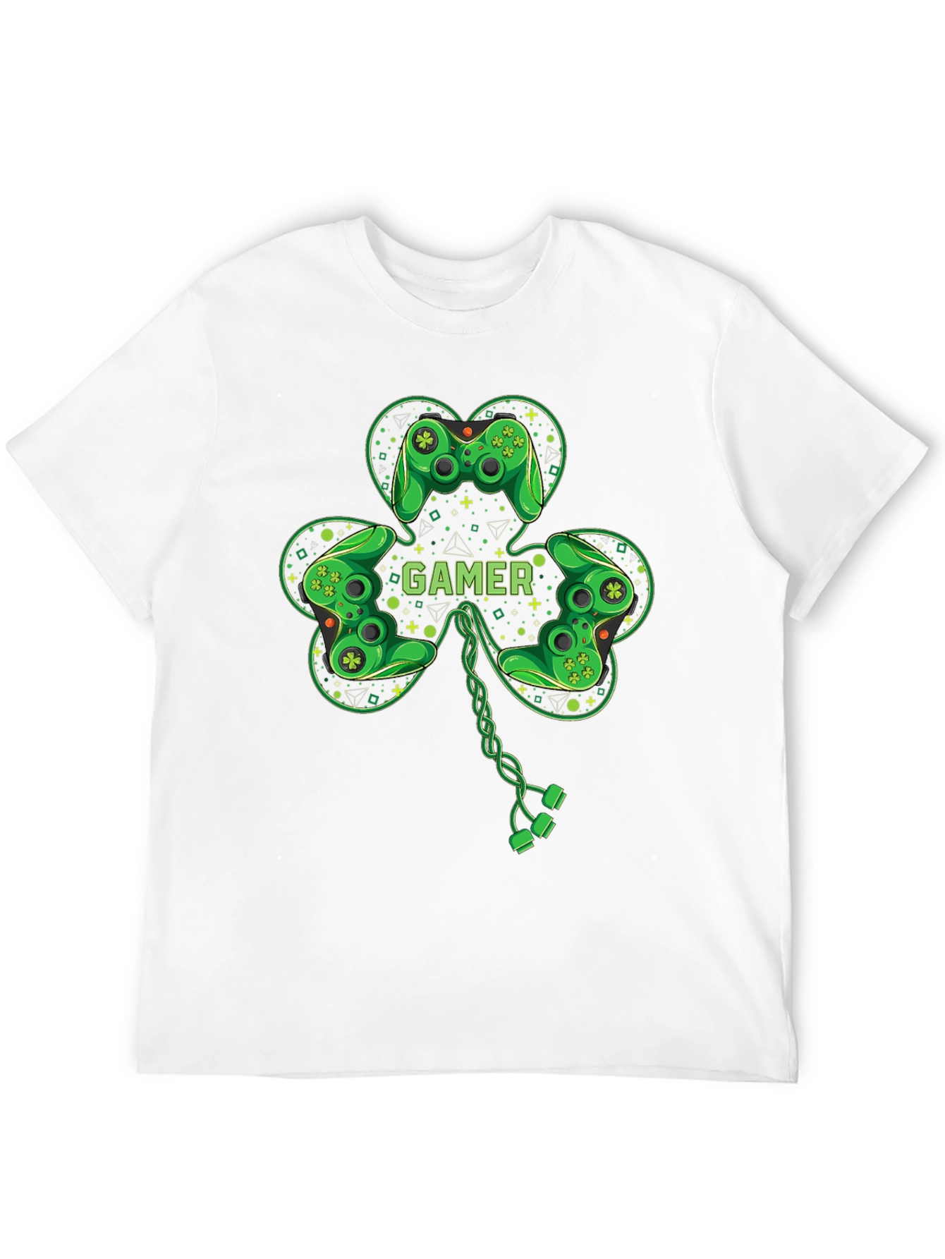 Gamer Shamrock T-Shirt - St. Patricks Day