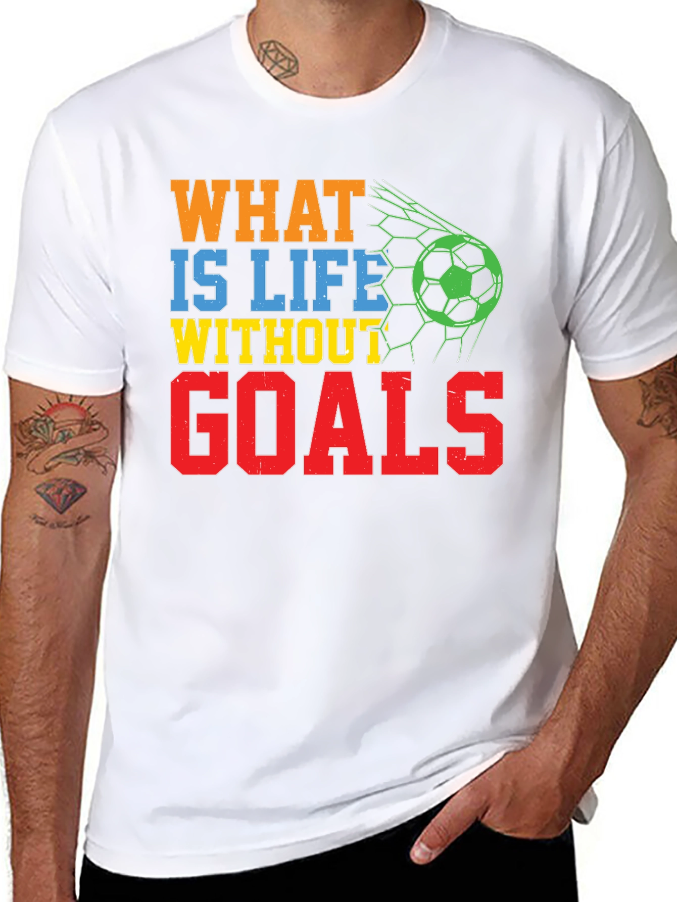 What is Life Without Goals? Graphic T-Shirt