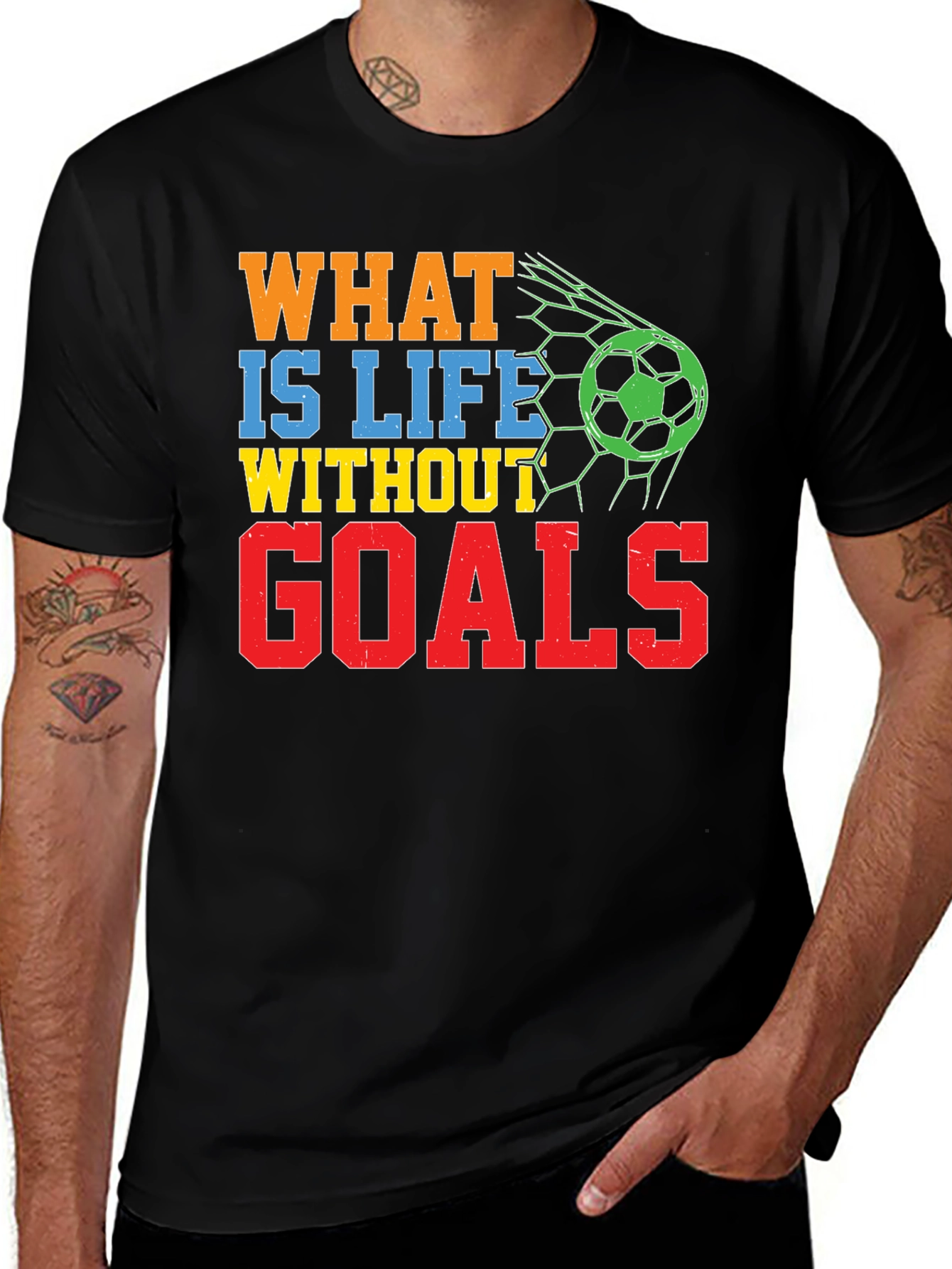 What is Life Without Goals? Graphic T-Shirt