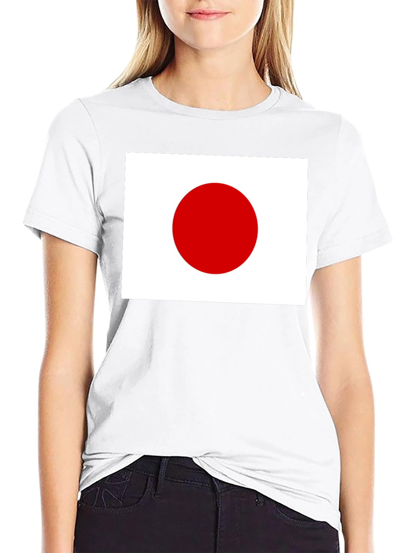 Japan Flag Graphic T-Shirt - Black Cotton Tee