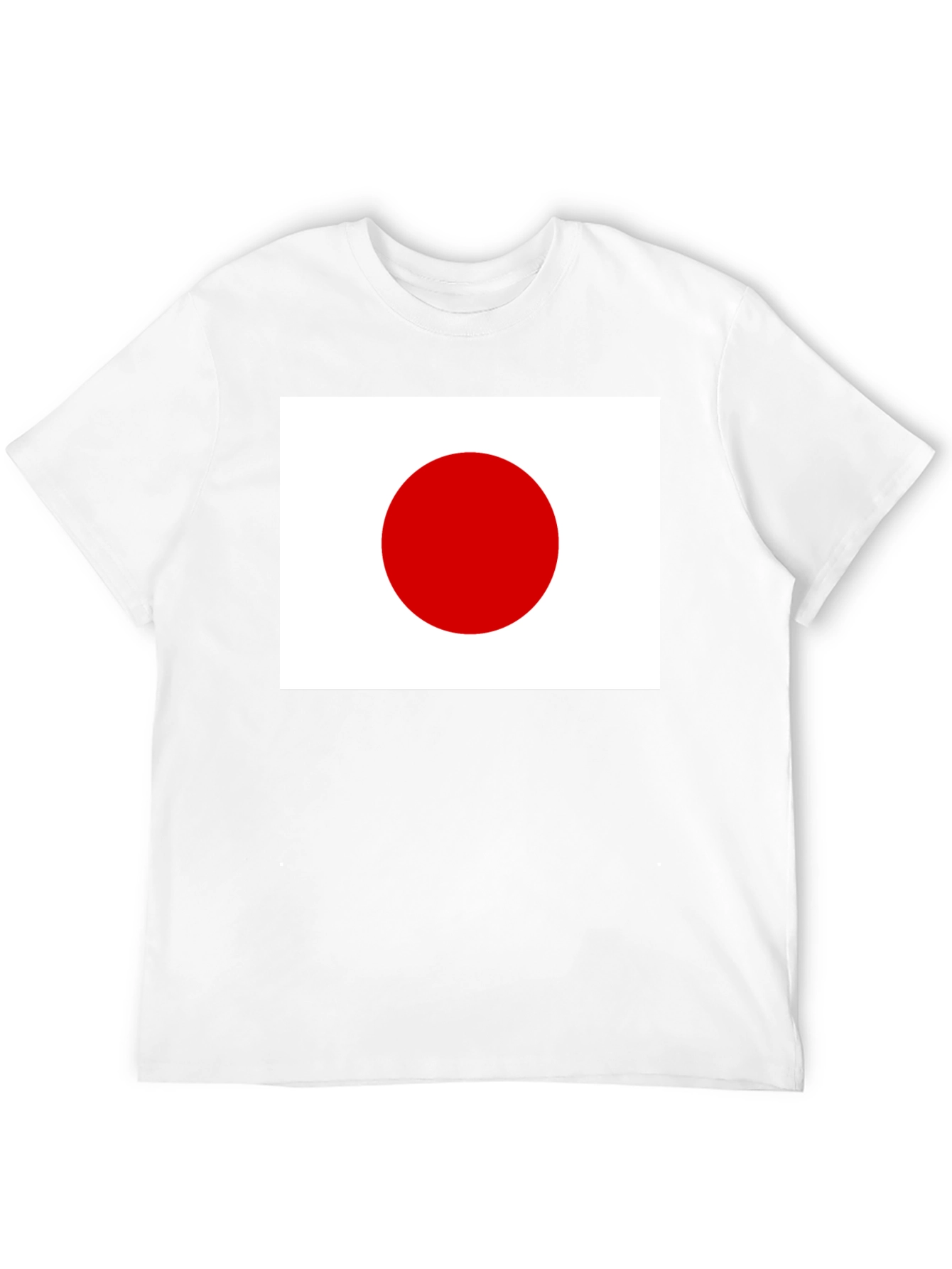 Japan Flag Graphic T-Shirt - Black Cotton Tee