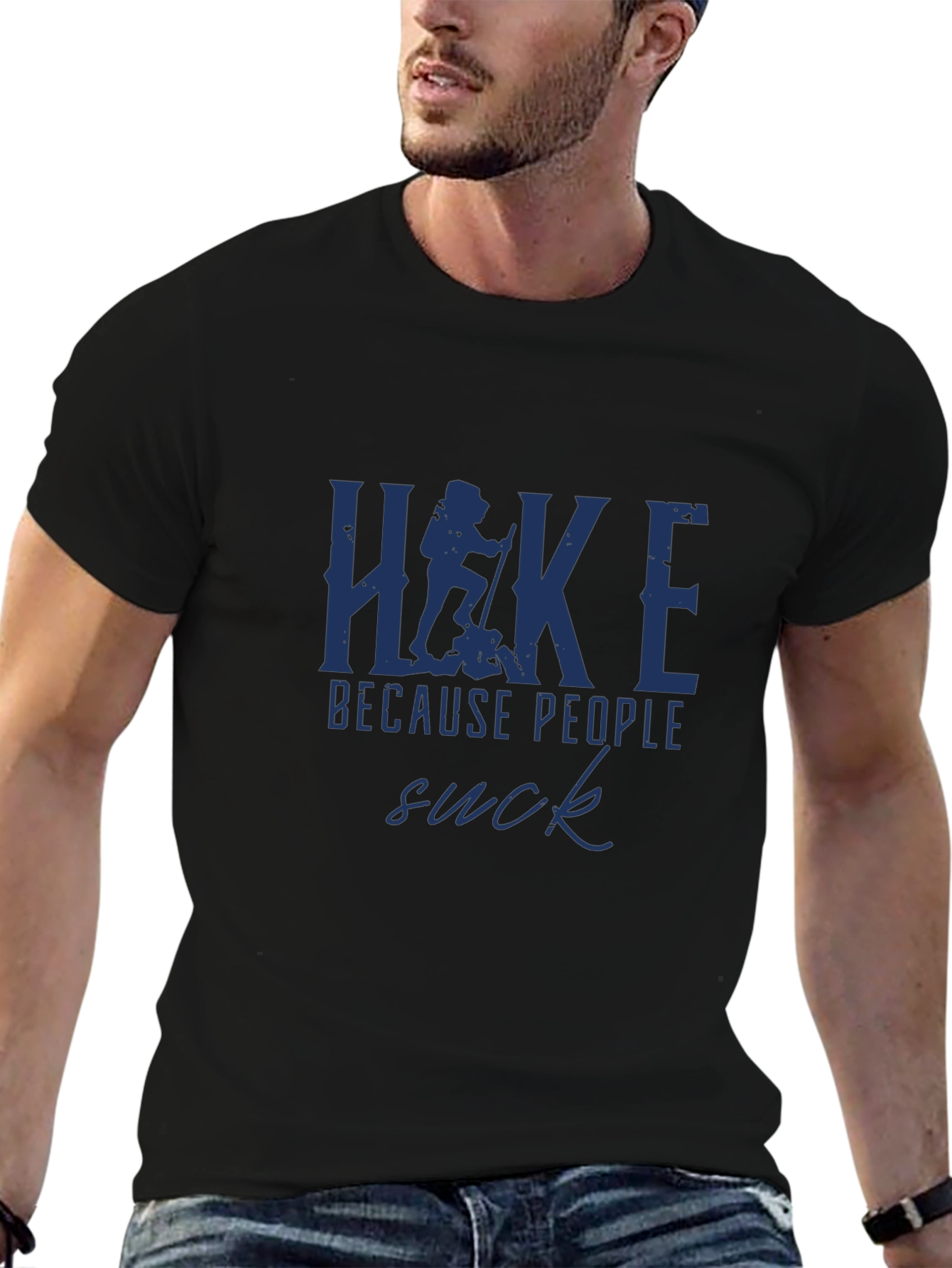 Hike Because People Suck Tee