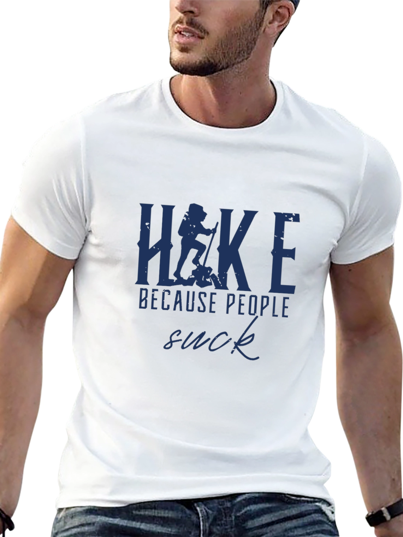 Hike Because People Suck Tee