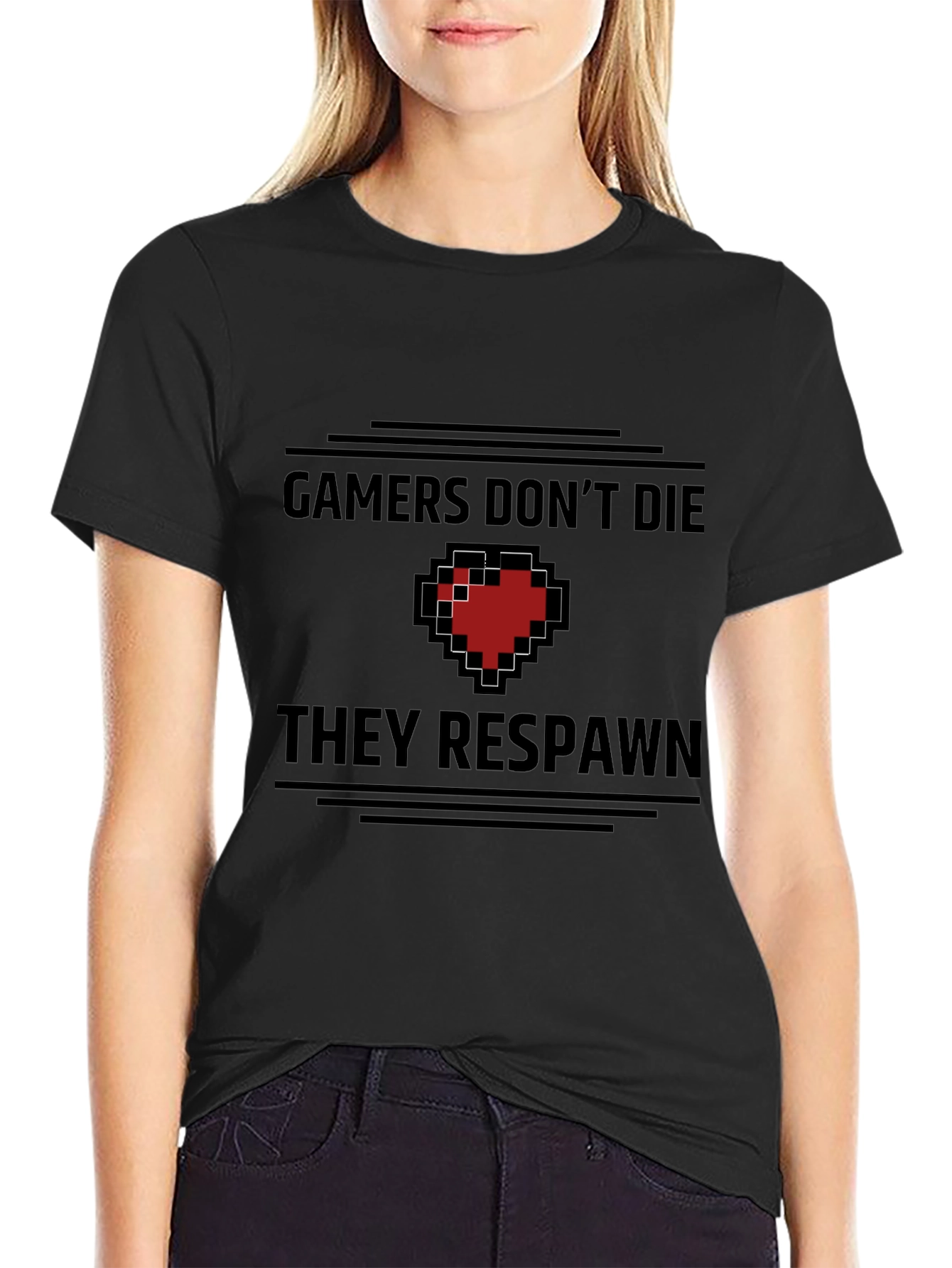 Gamers Dont Die They Respawn T-Shirt
