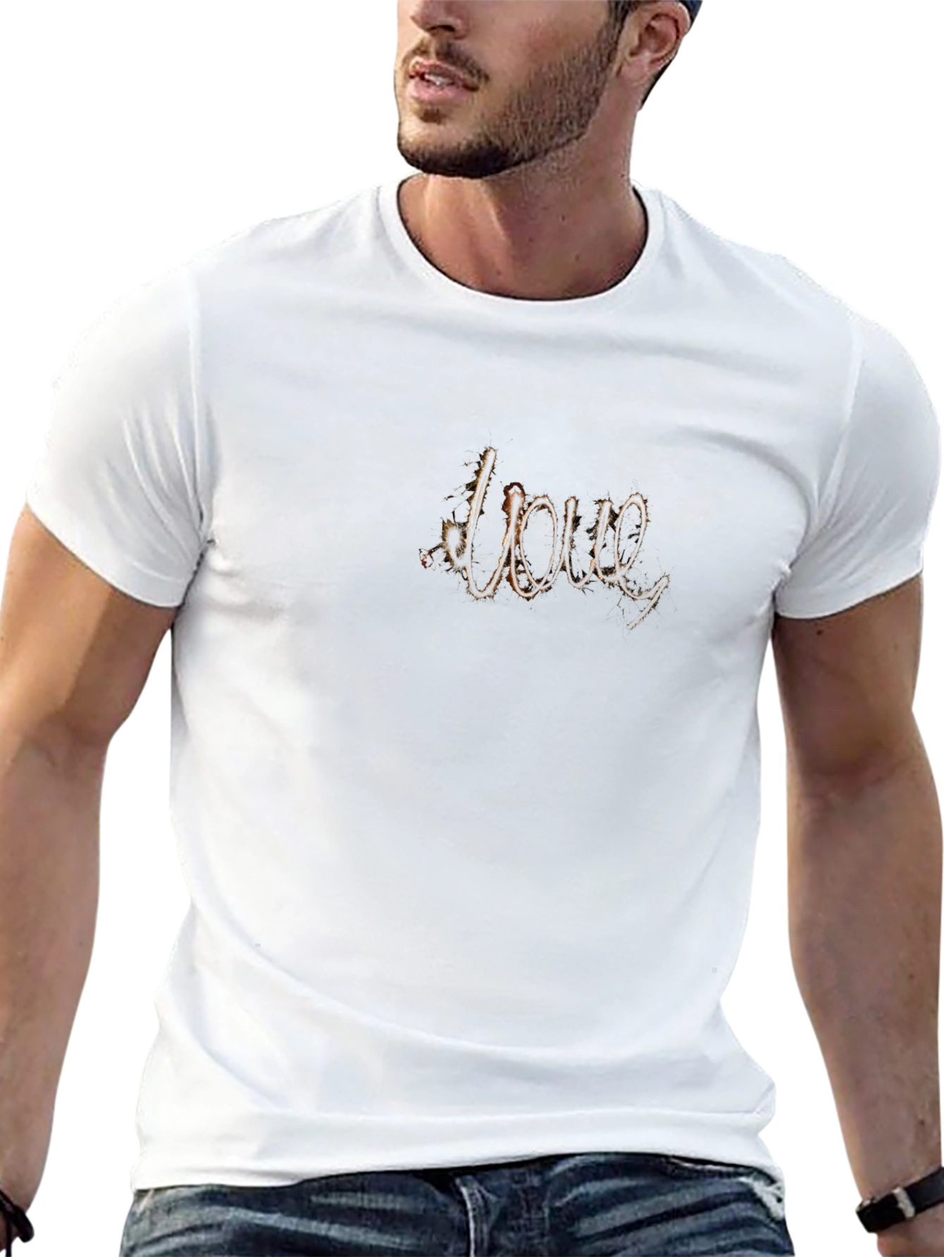 Sparkling Love Black T-Shirt