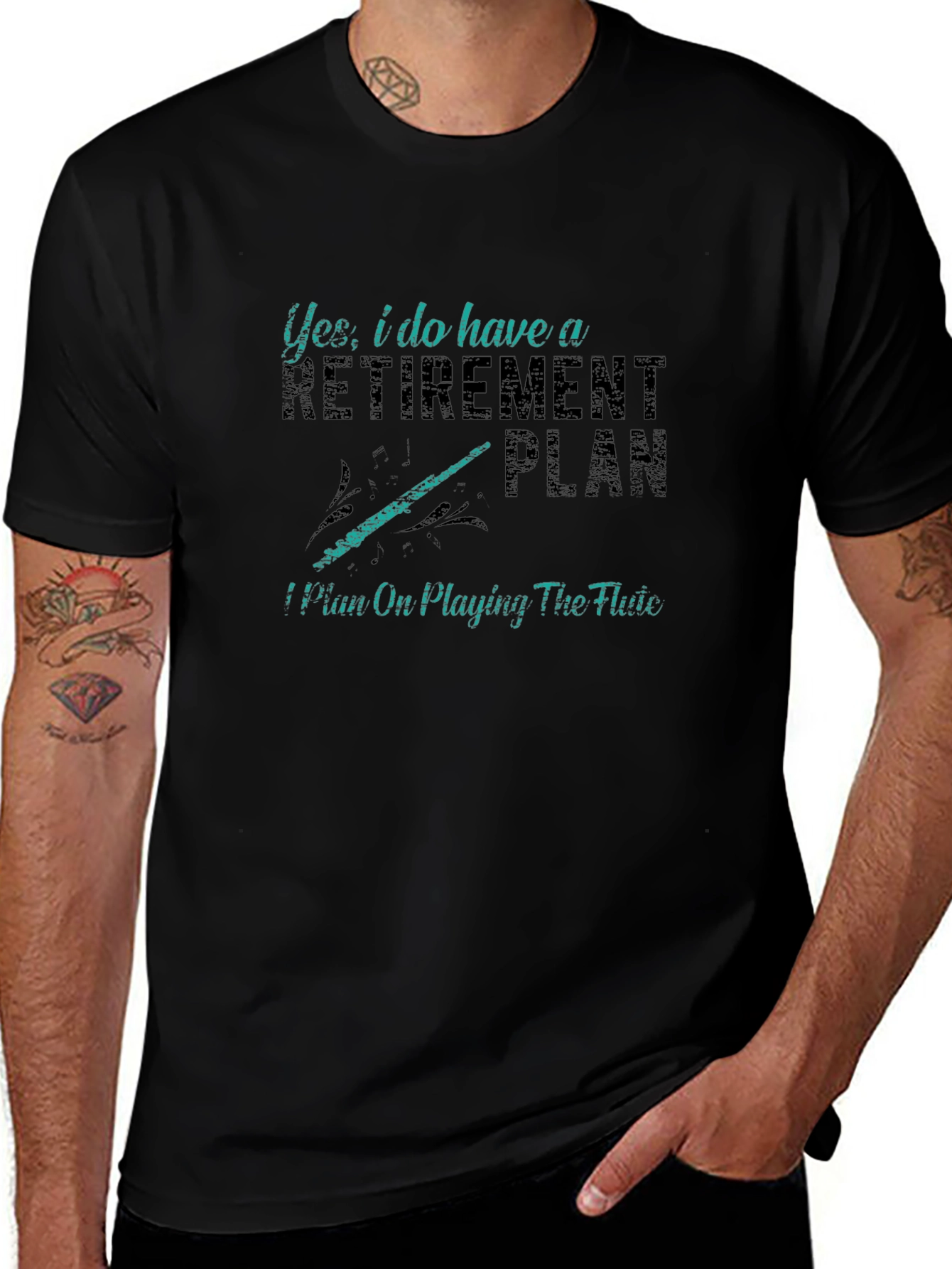 Flute Retirement Plan T-Shirt