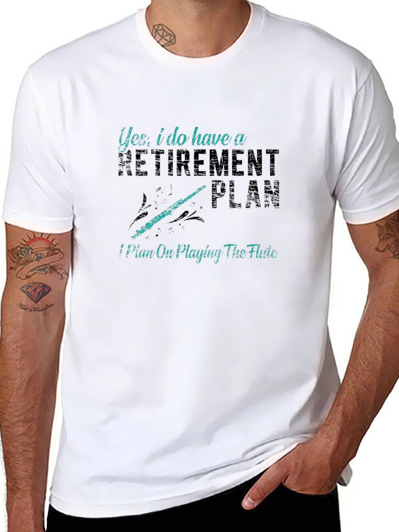 Flute Retirement Plan T-Shirt