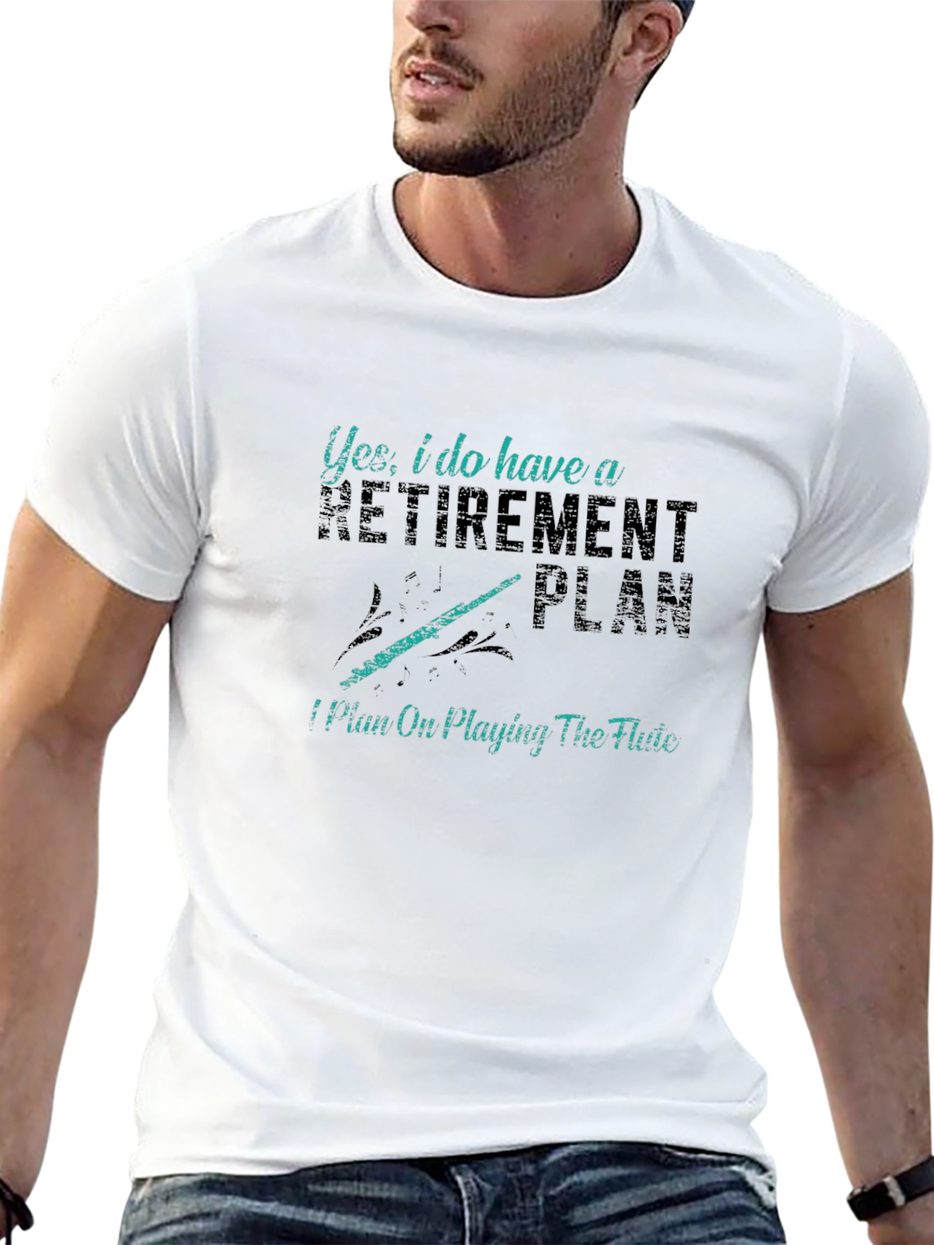 Flute Retirement Plan T-Shirt