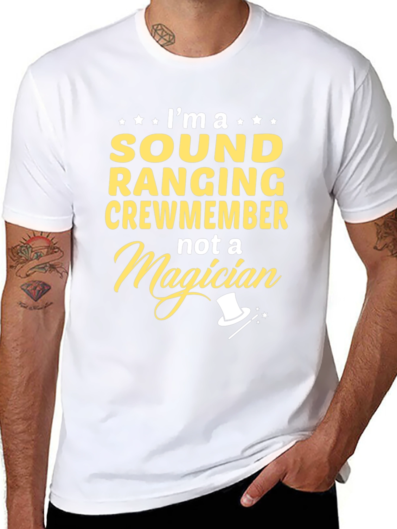 Sound Ranging Crewmember T-Shirt - Unique Job Pride
