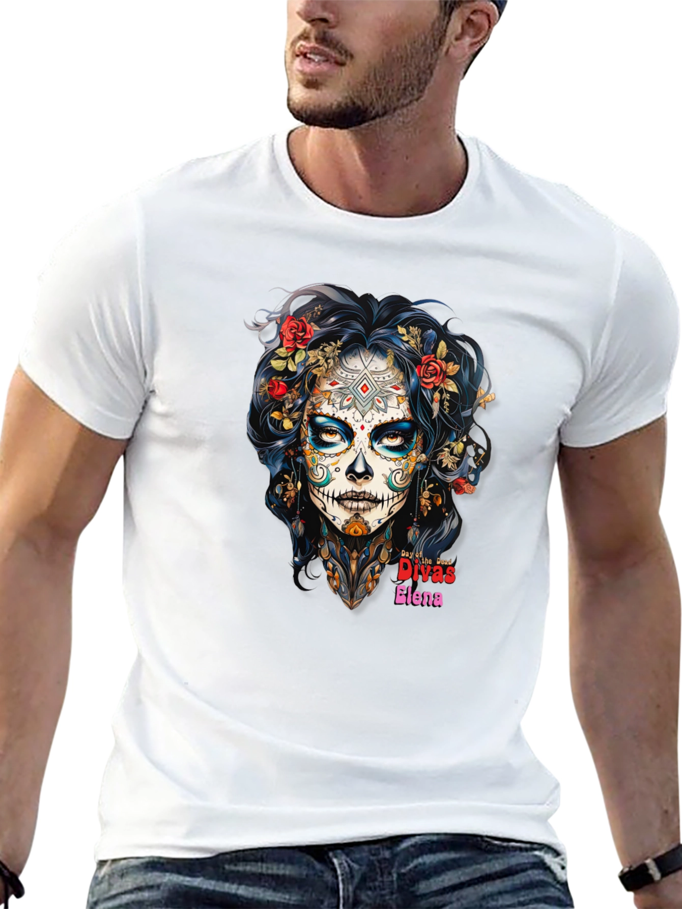Day of the Dead Divas Elena T-Shirt