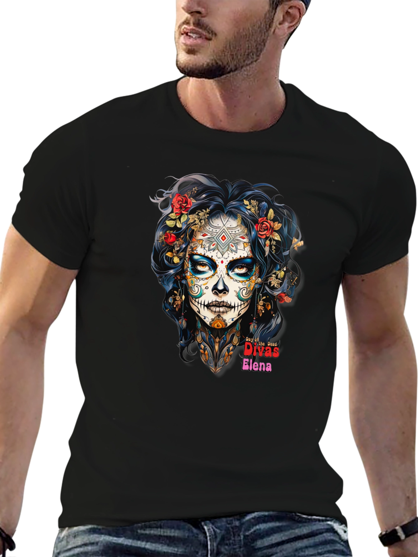 Day of the Dead Divas Elena T-Shirt