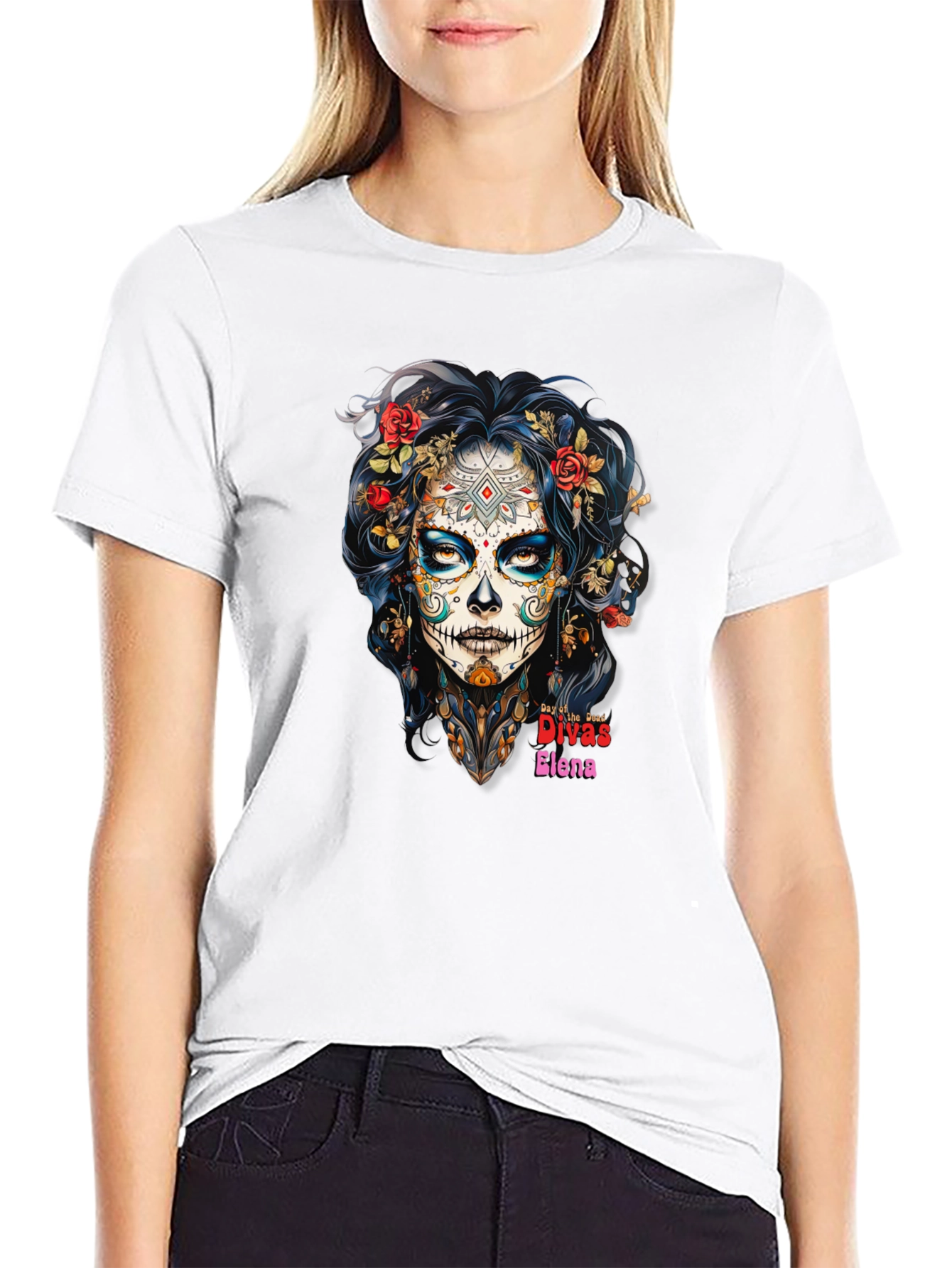 Day of the Dead Divas Elena T-Shirt