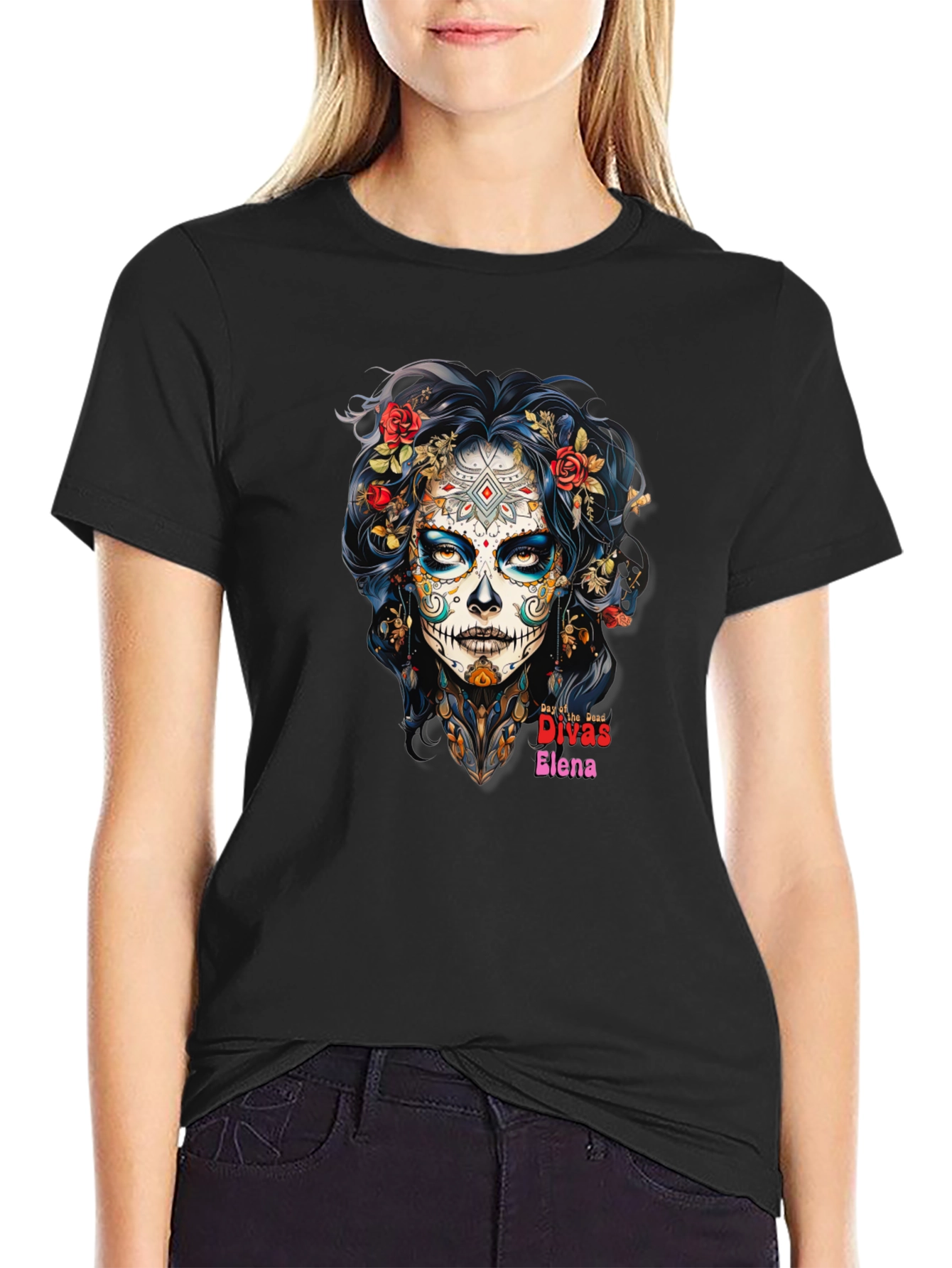 Day of the Dead Divas Elena T-Shirt