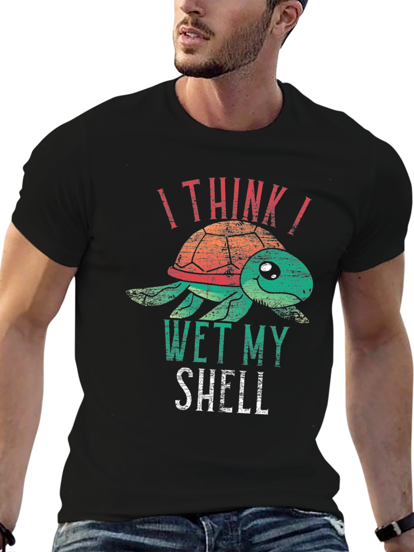 I Think I Wet My Shell Turtle T-Shirt