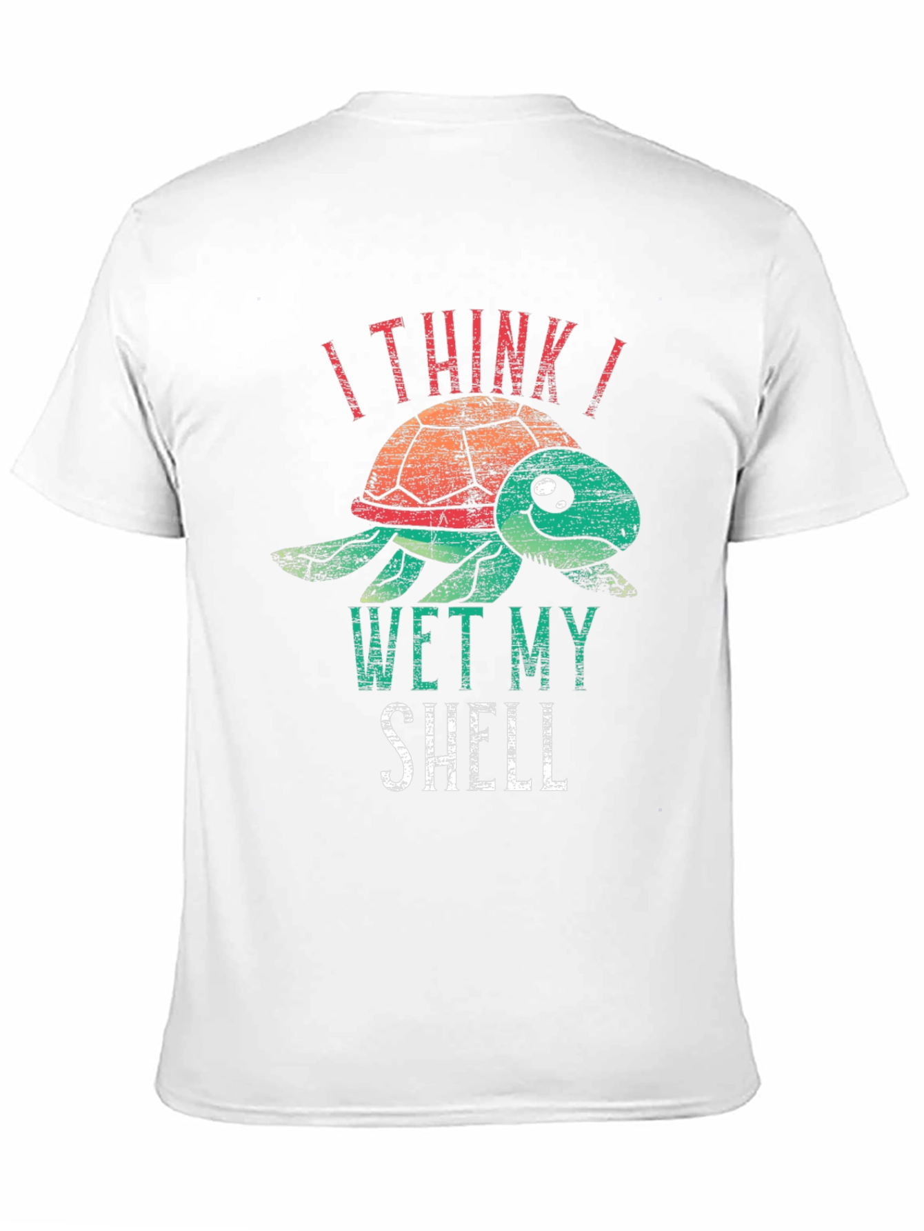 I Think I Wet My Shell Turtle T-Shirt