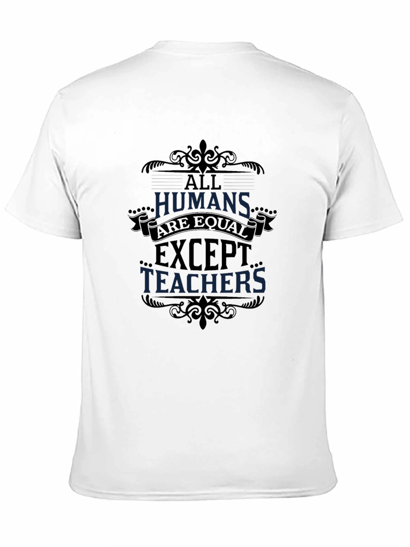 All Humans Are Equal Except Teachers Graphic Tee