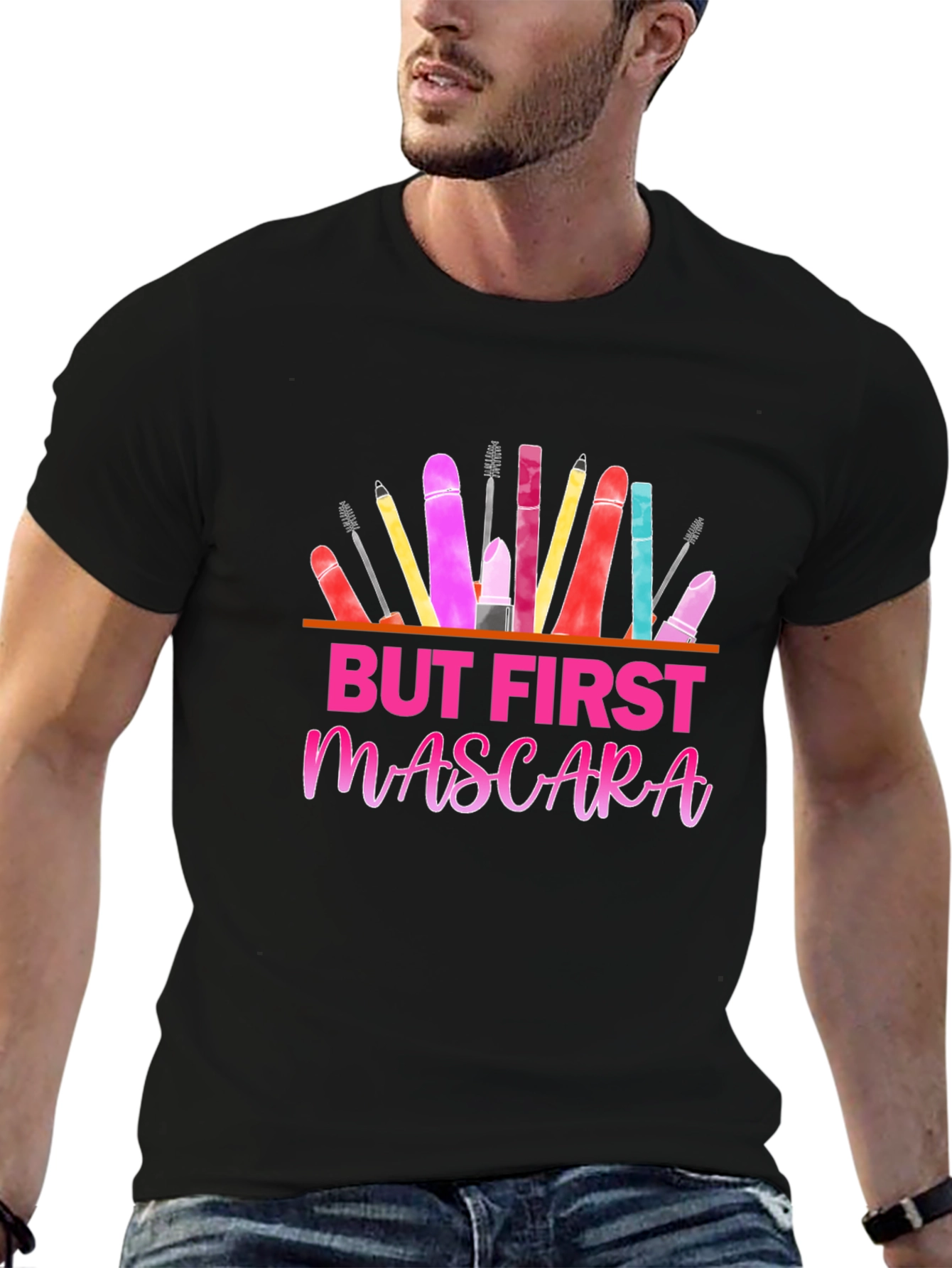 But First Mascara Black Graphic Tee