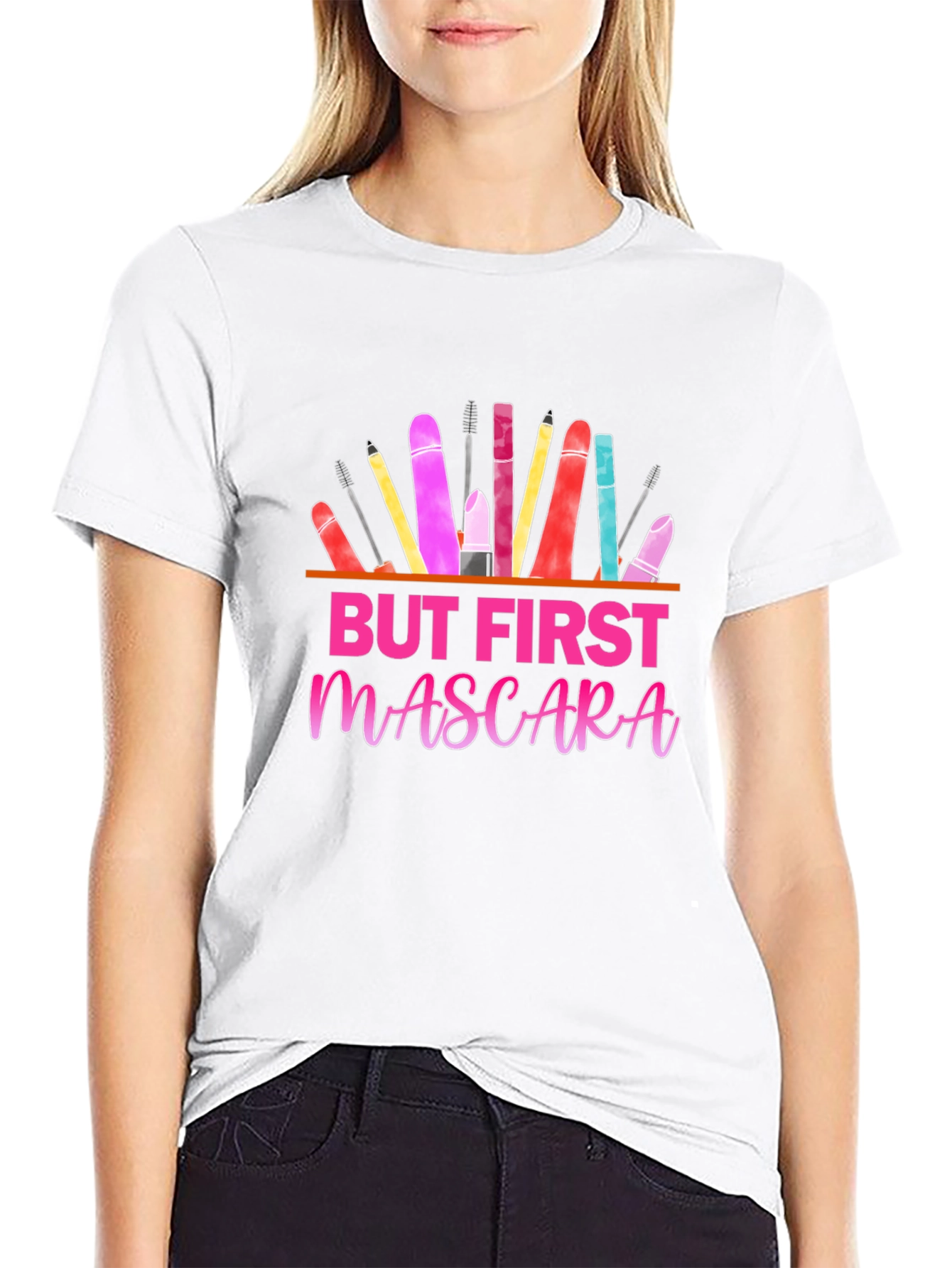 But First Mascara Black Graphic Tee