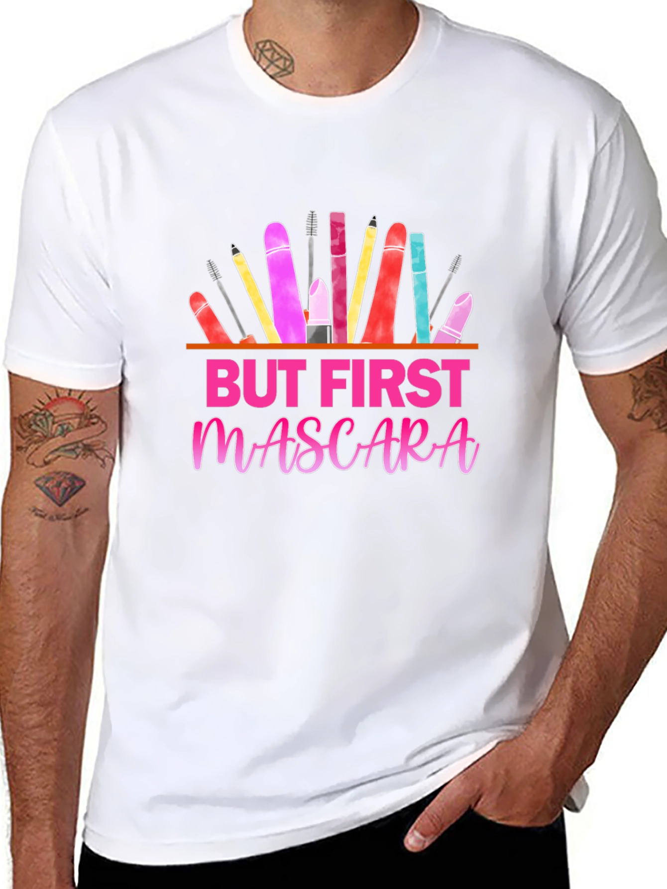 But First Mascara Black Graphic Tee