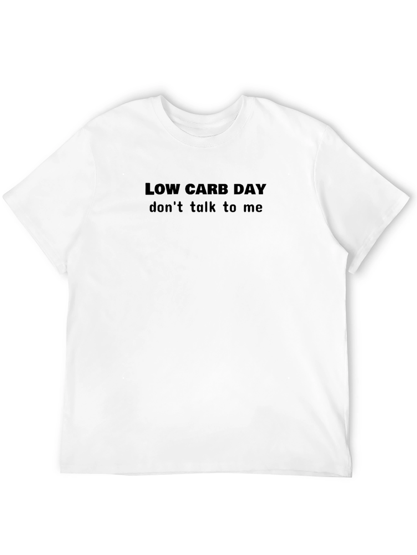 Low Carb Day Funny Graphic Tee
