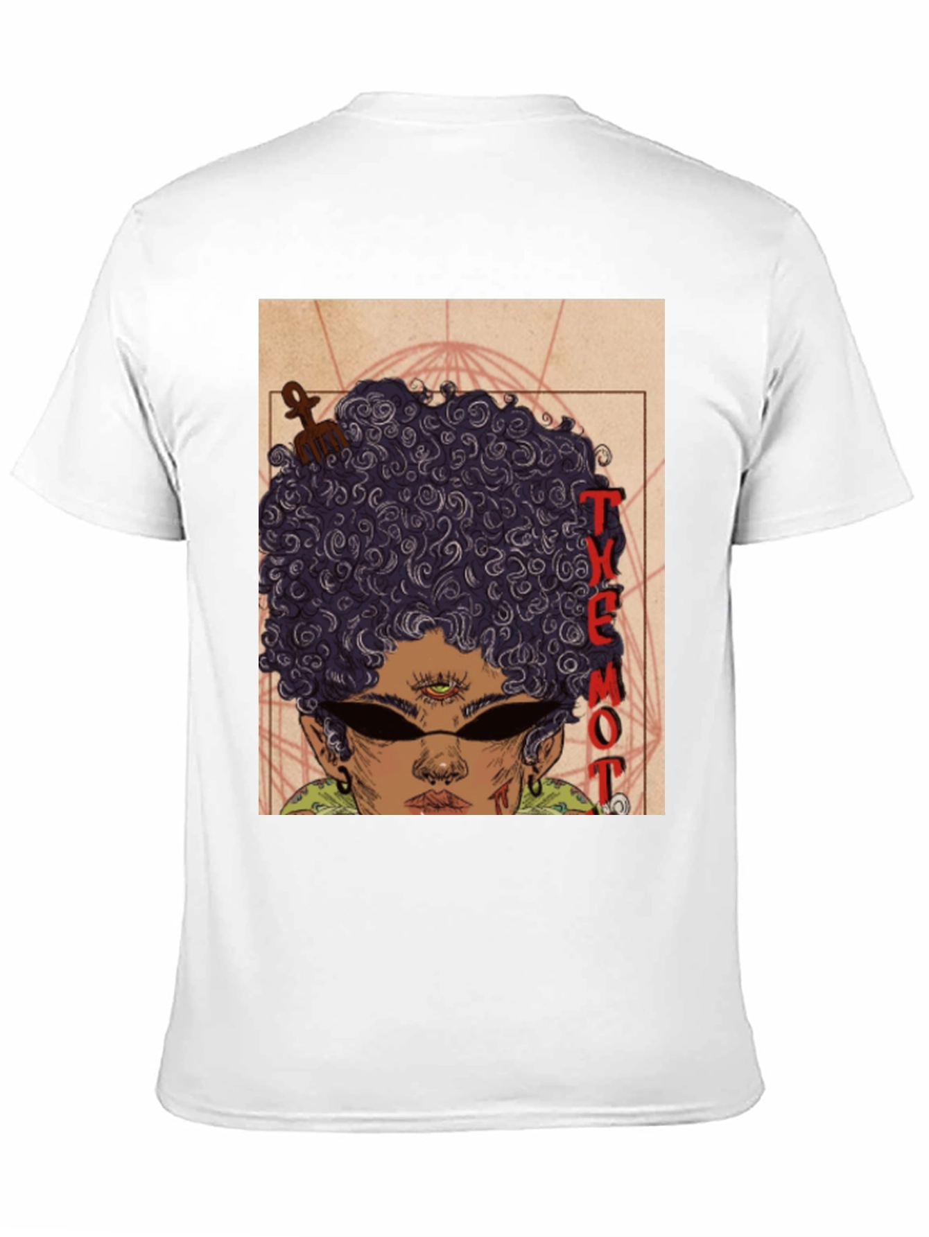 Themot T-Shirt Black Graphic Tee