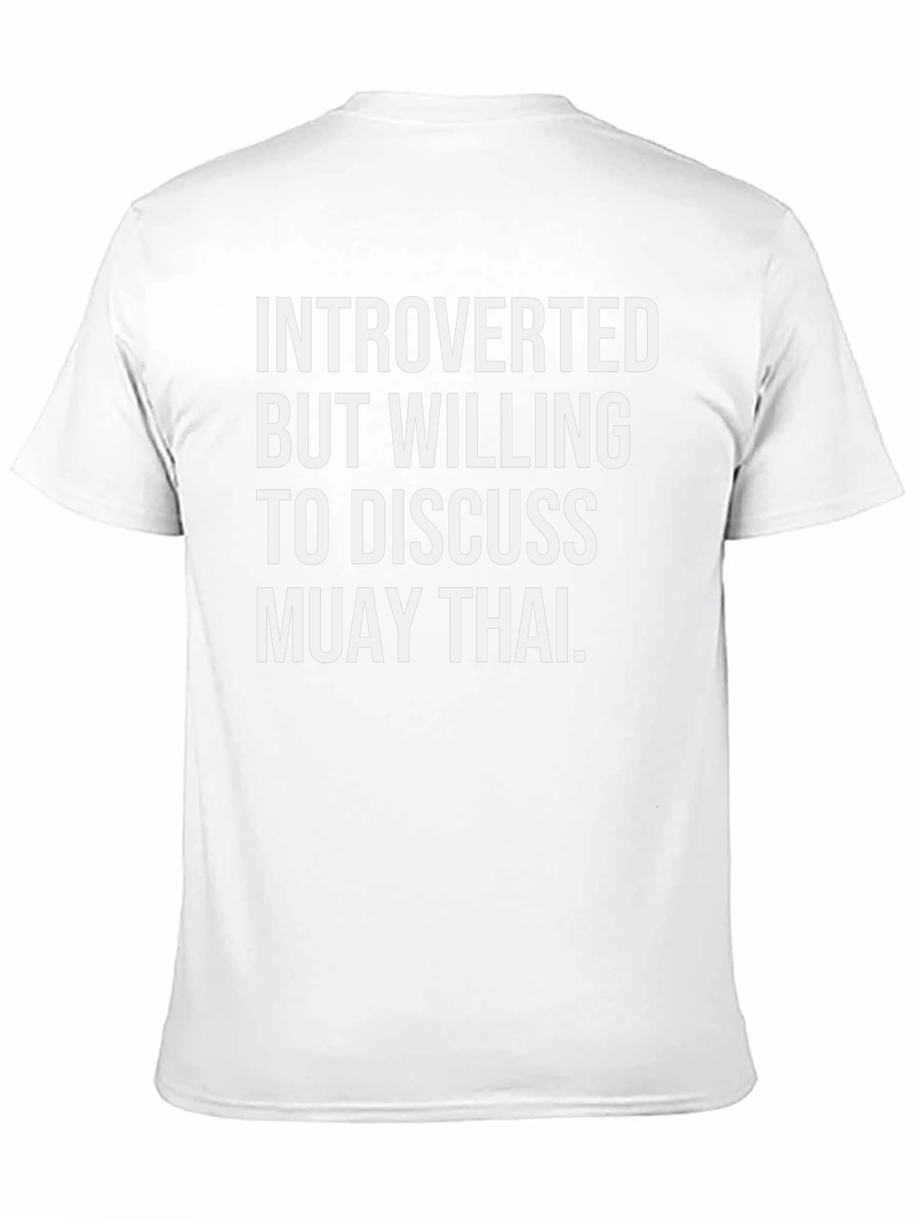 Muay Thai Introvert T-Shirt