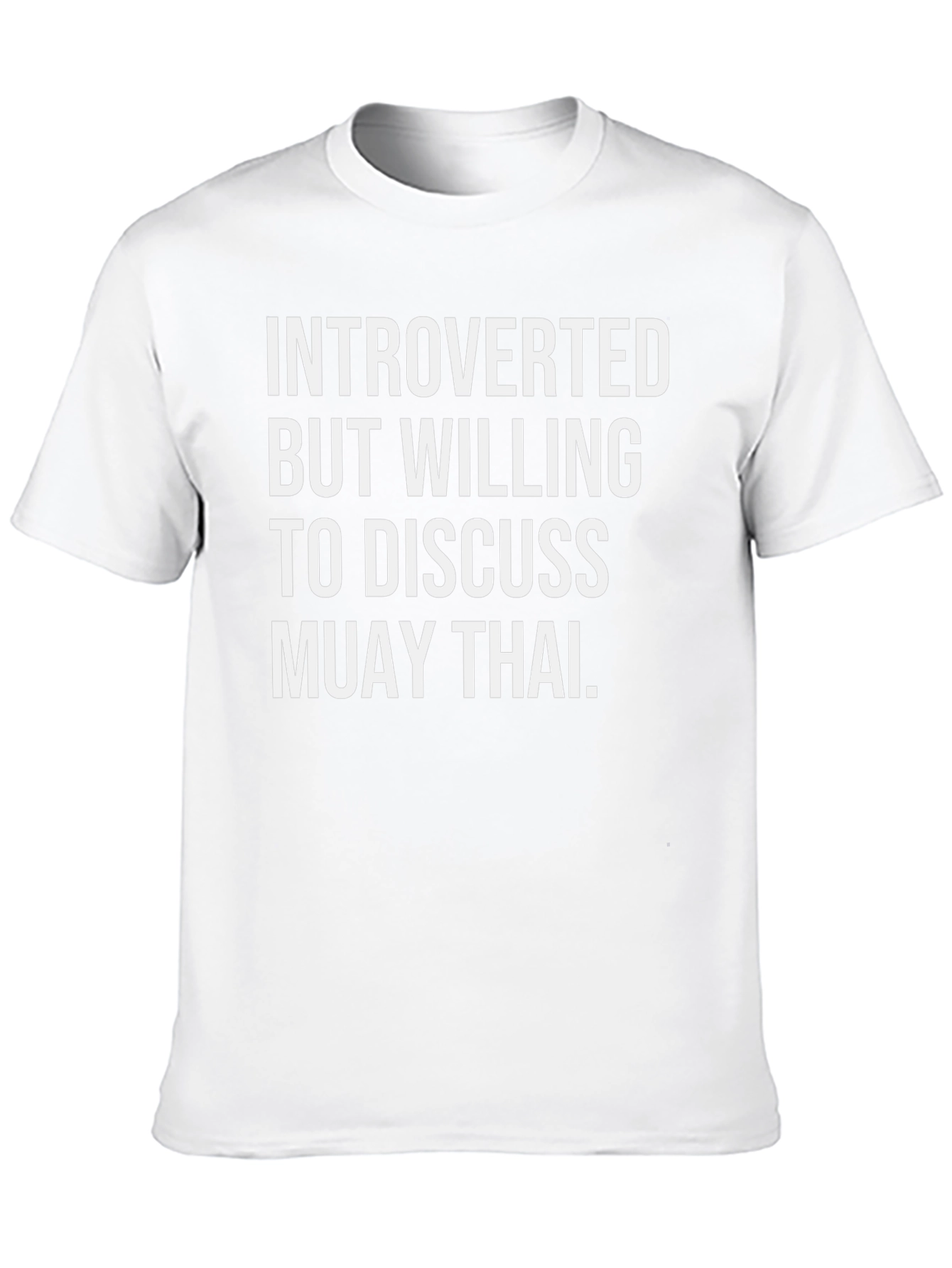 Muay Thai Introvert T-Shirt