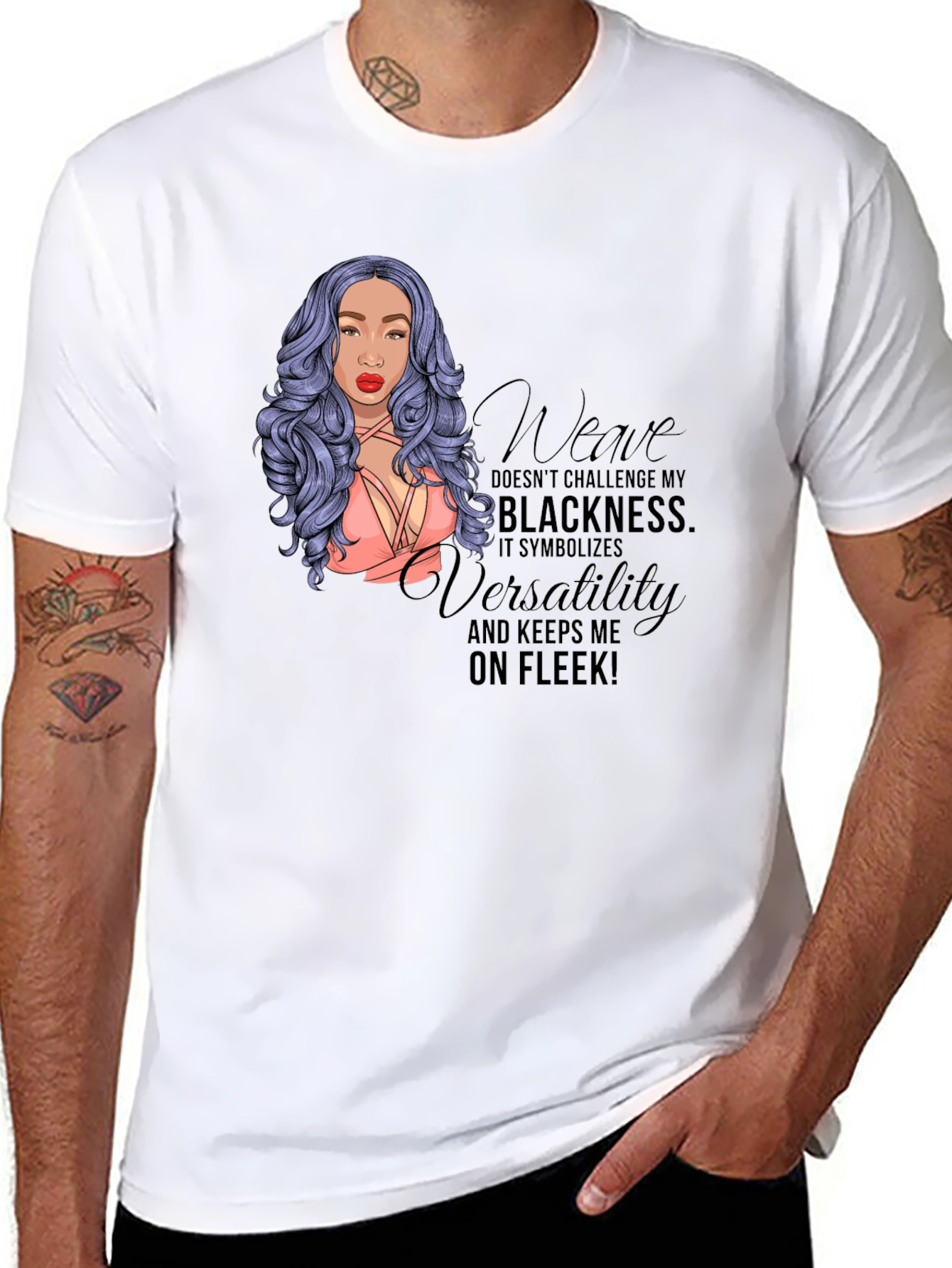 Weave On Fleek Graphic Tee