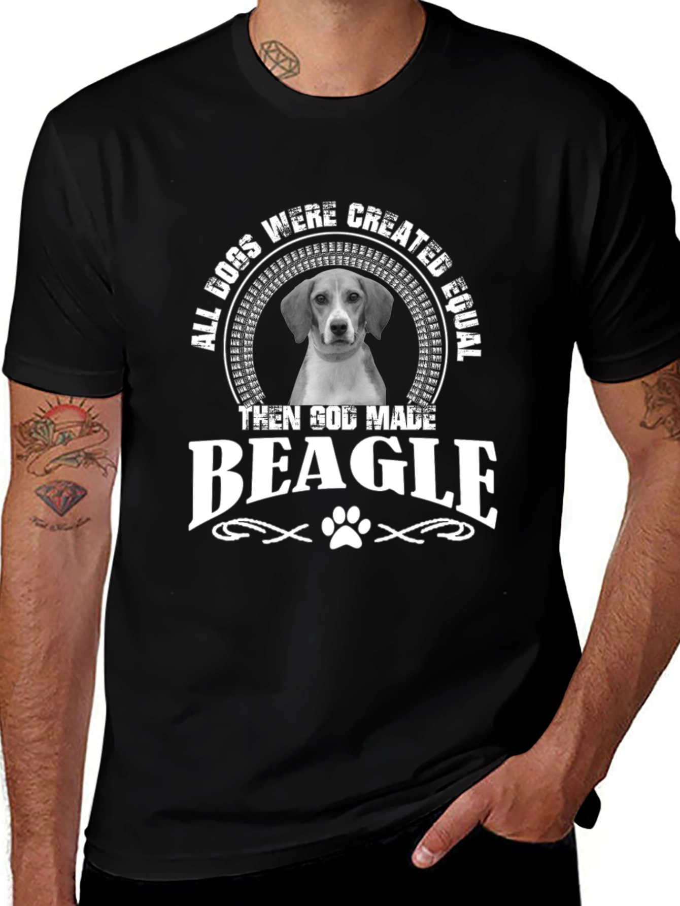 Beagle Dog Lover T-Shirt - All Dogs Are Equal