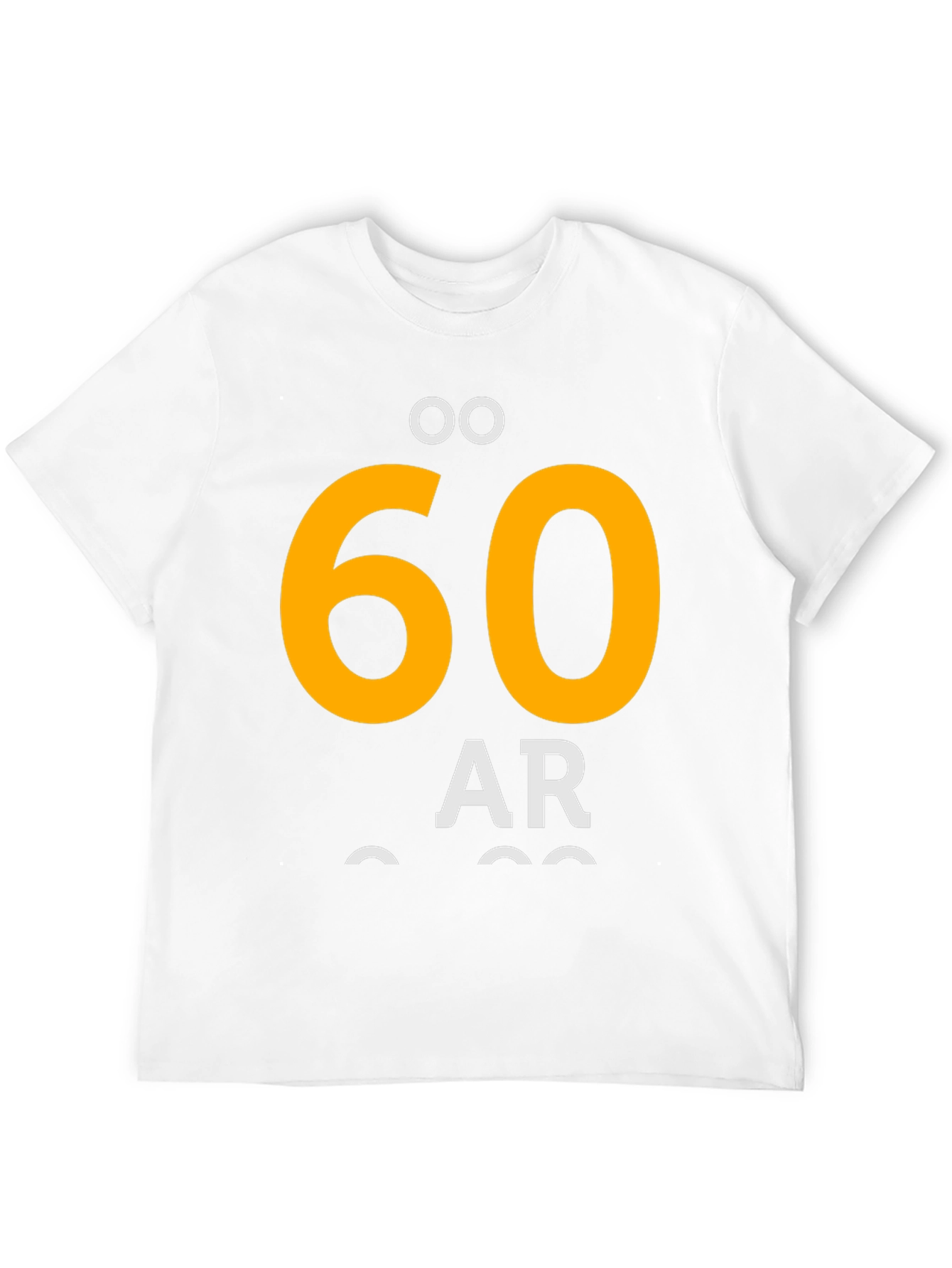 60 År Black Graphic T-Shirt