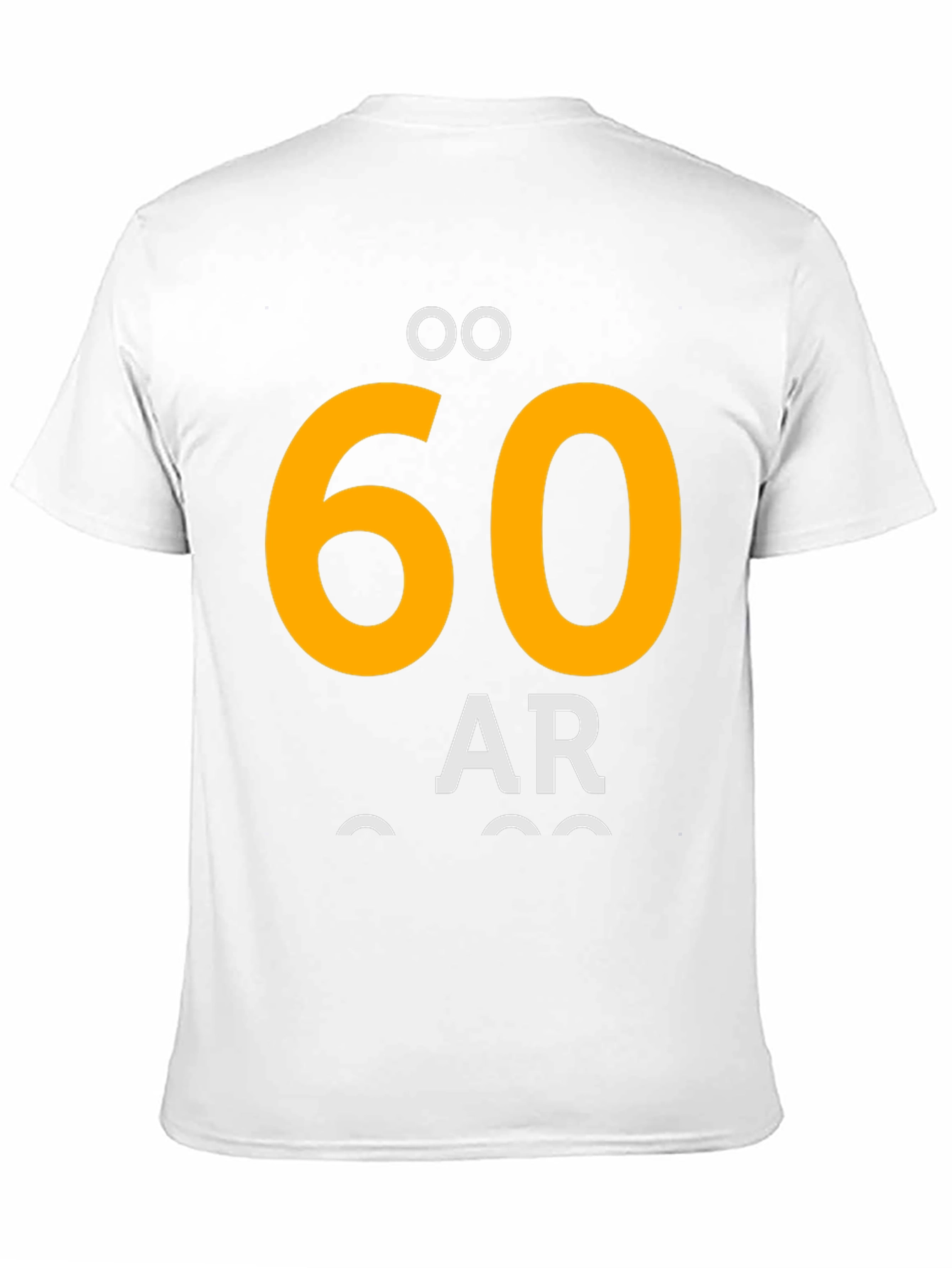 60 År Black Graphic T-Shirt