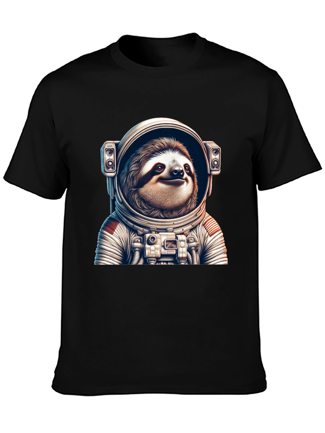 Sloth Astronaut Graphic T-Shirt - Space Explorer