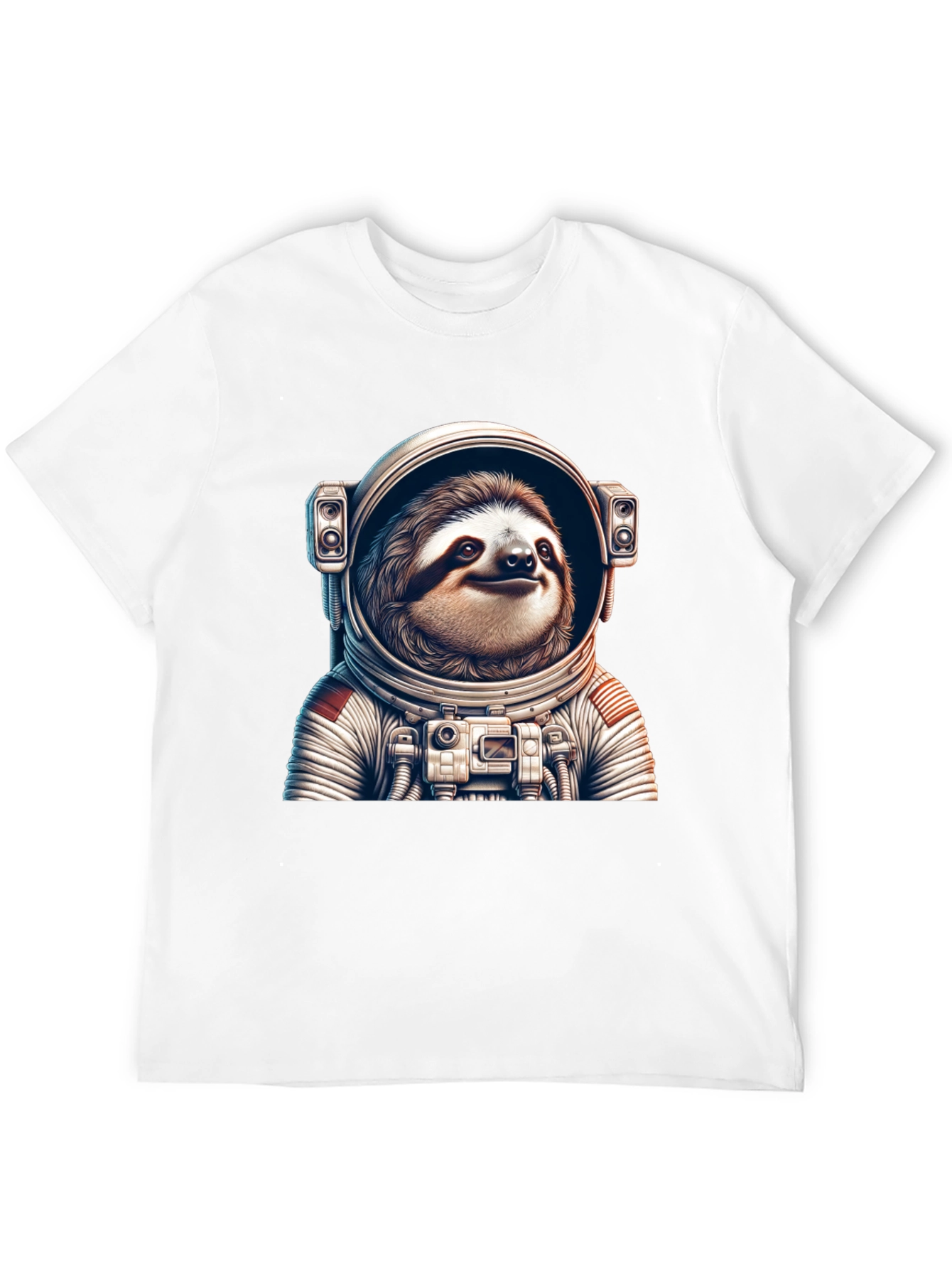 Sloth Astronaut Graphic T-Shirt - Space Explorer