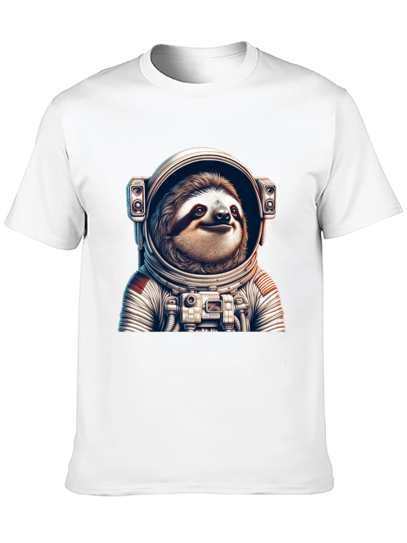 Sloth Astronaut Graphic T-Shirt - Space Explorer