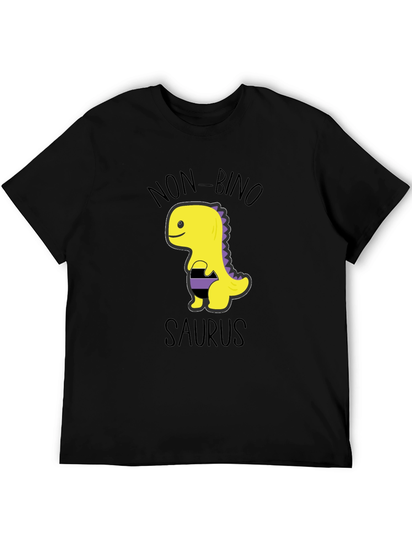 Non-Binary Pride Dinosaur T-Shirt
