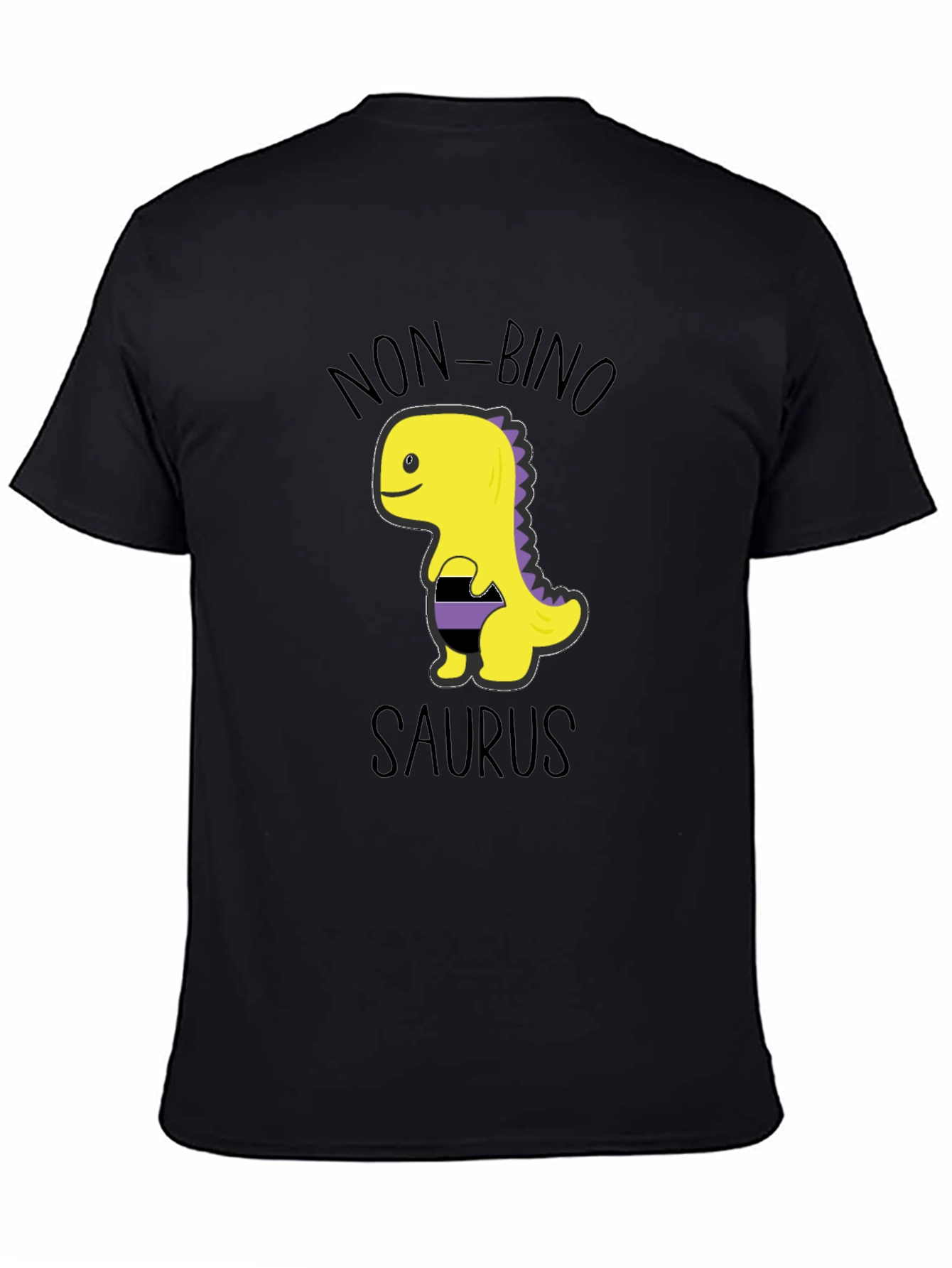 Non-Binary Pride Dinosaur T-Shirt