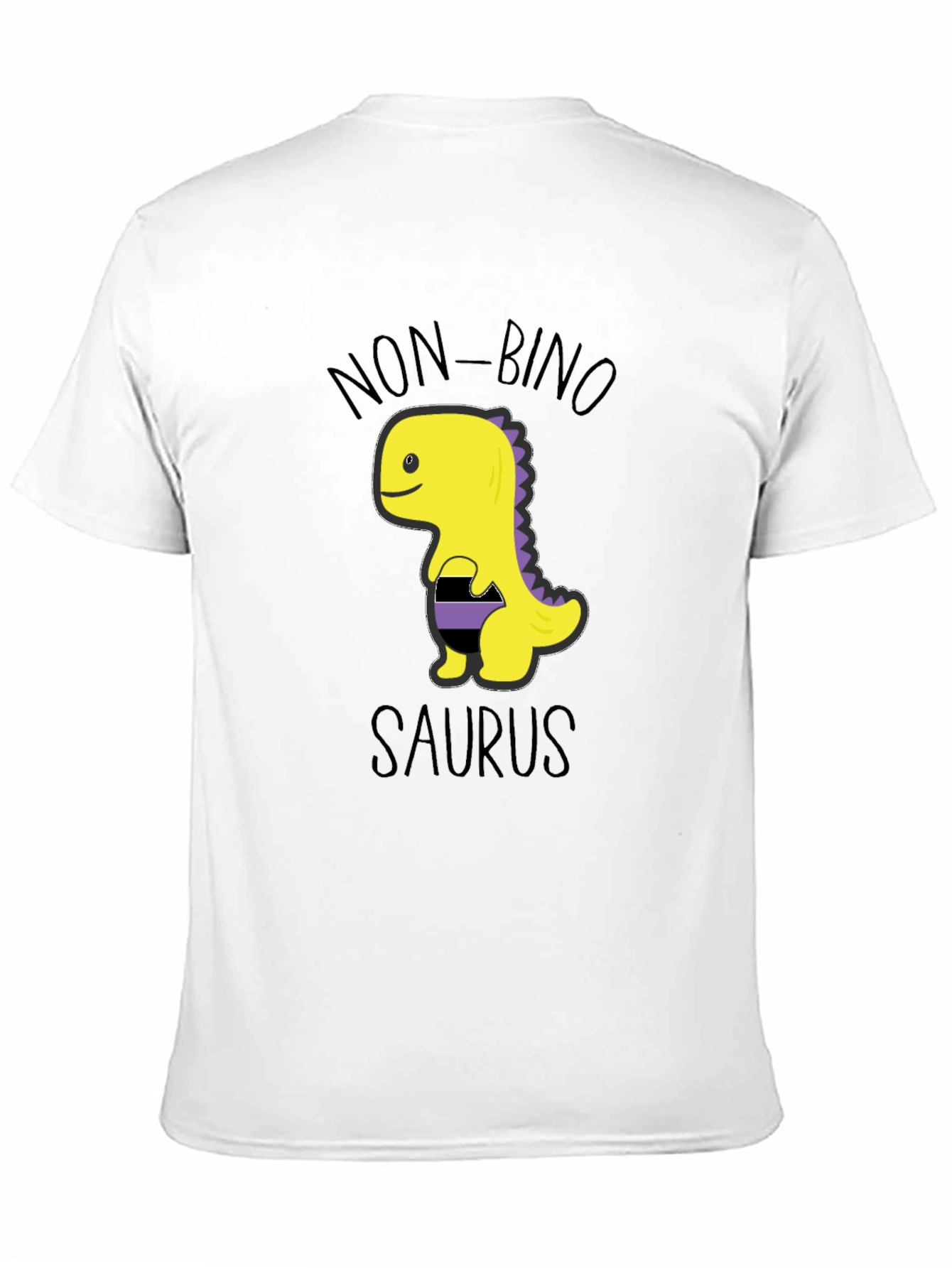 Non-Binary Pride Dinosaur T-Shirt