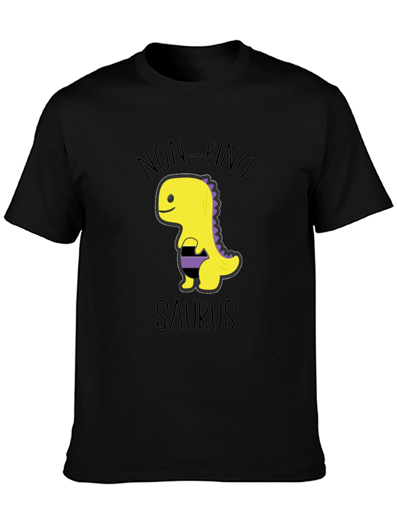 Non-Binary Pride Dinosaur T-Shirt