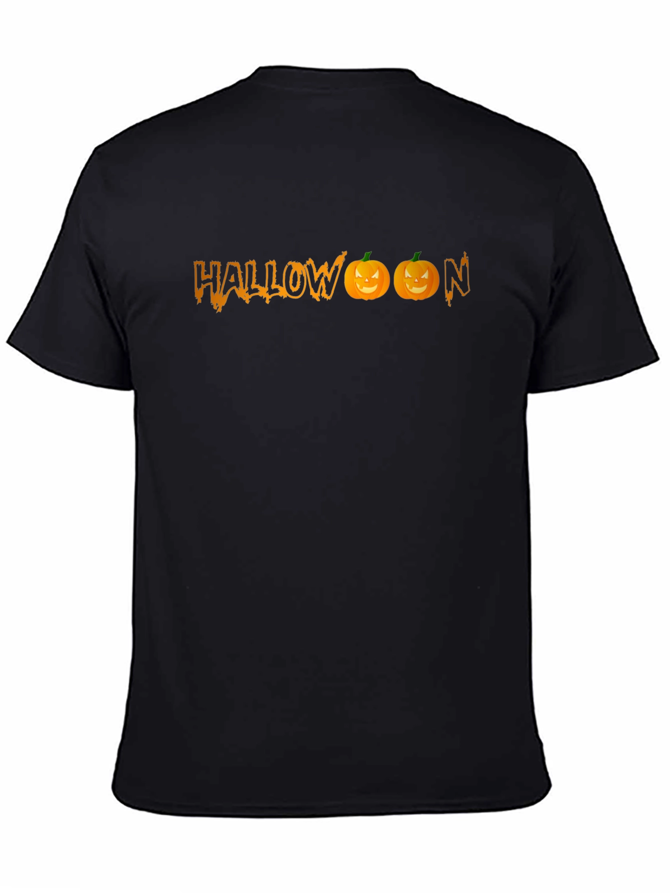 Halloween Pumpkin Graphic Tee - Spooky Season Style