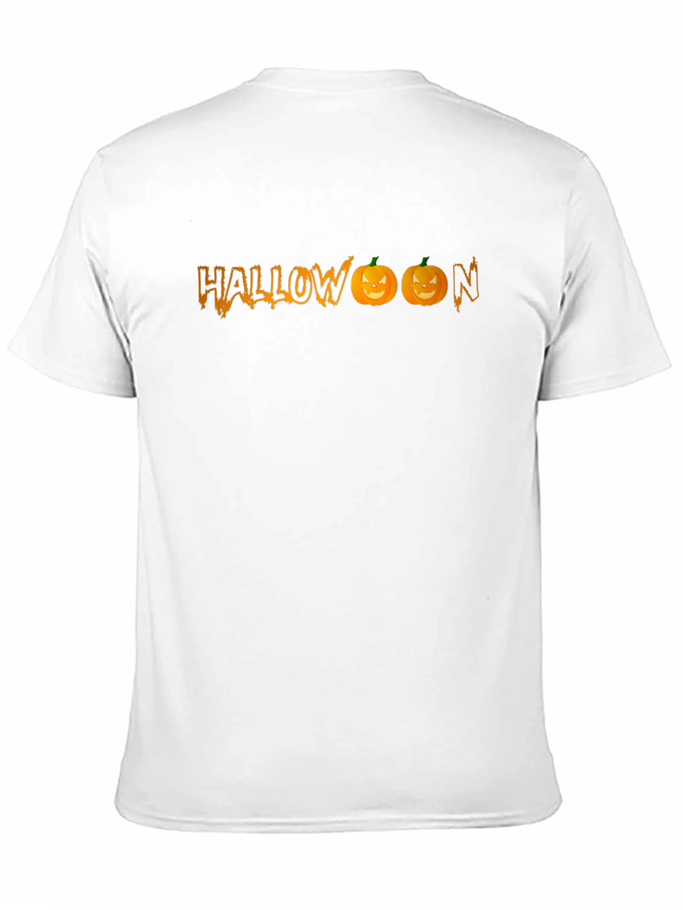 Halloween Pumpkin Graphic Tee - Spooky Season Style