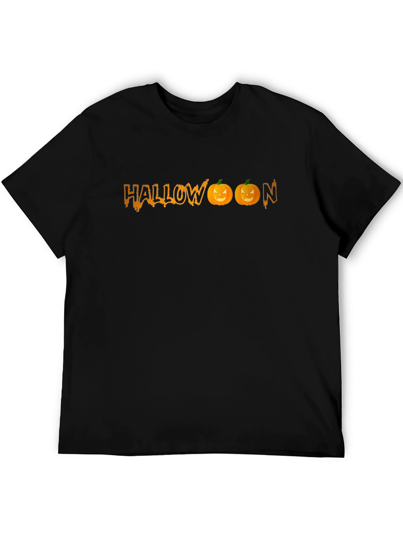 Halloween Pumpkin Graphic Tee - Spooky Season Style