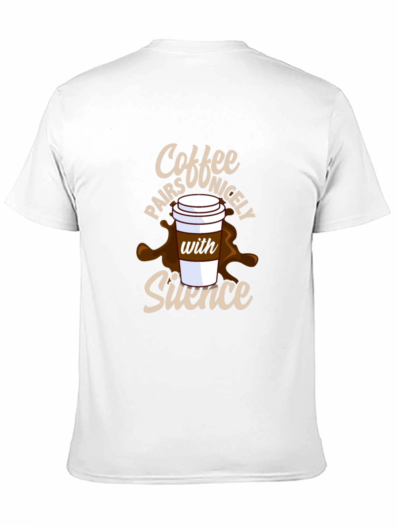 Coffee and Silence Graphic Tee