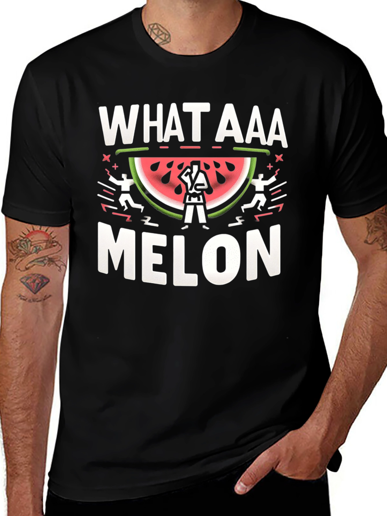 What Aaa Melon Funny T-Shirt
