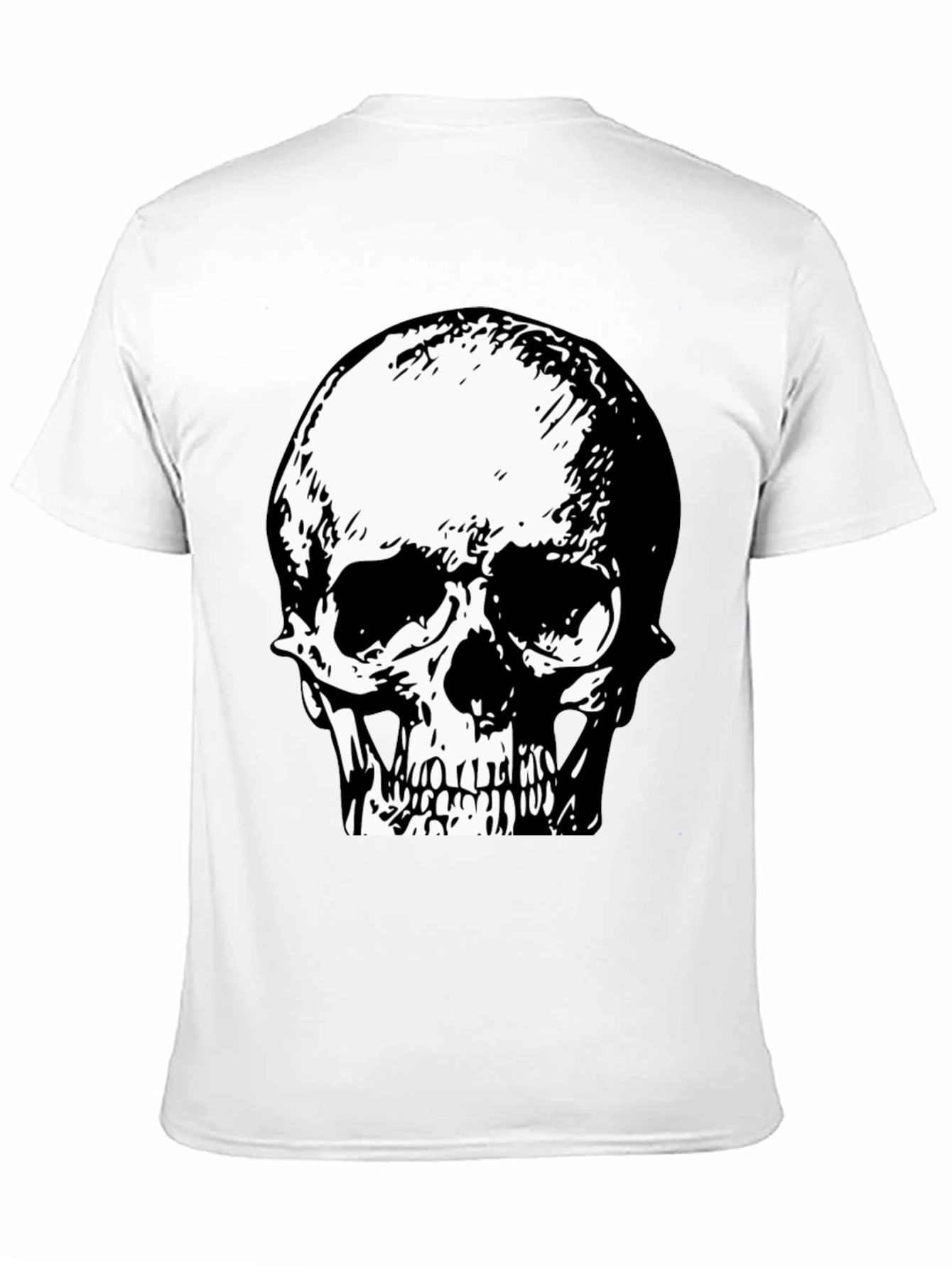Skull Graphic T-Shirt - Black