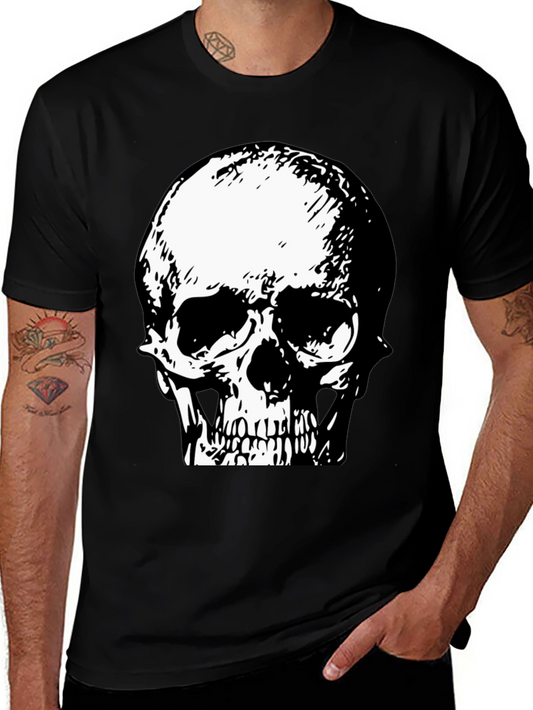 Skull Graphic T-Shirt - Black