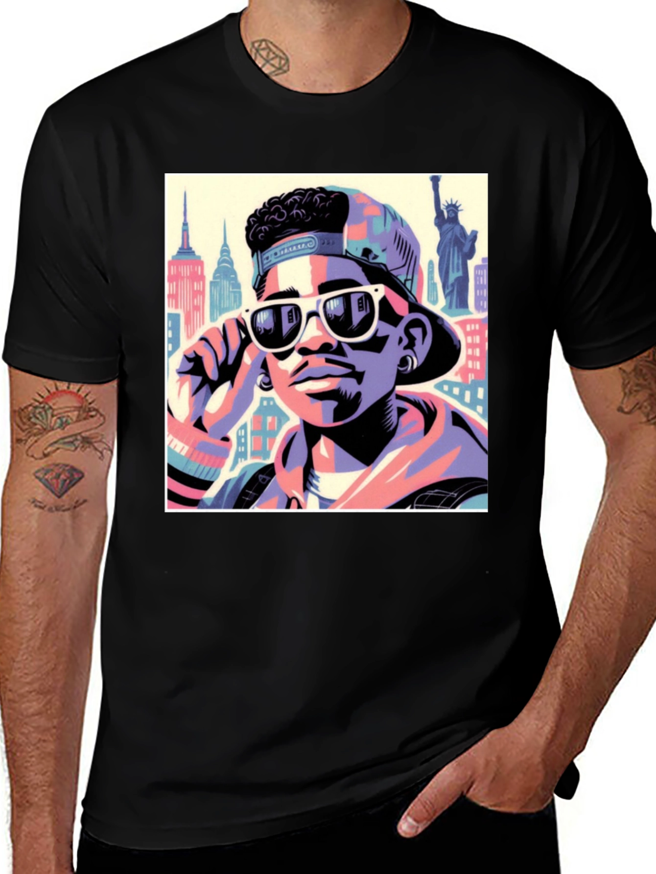 Fresh Prince Style T-Shirt - Cool Graphic Tee