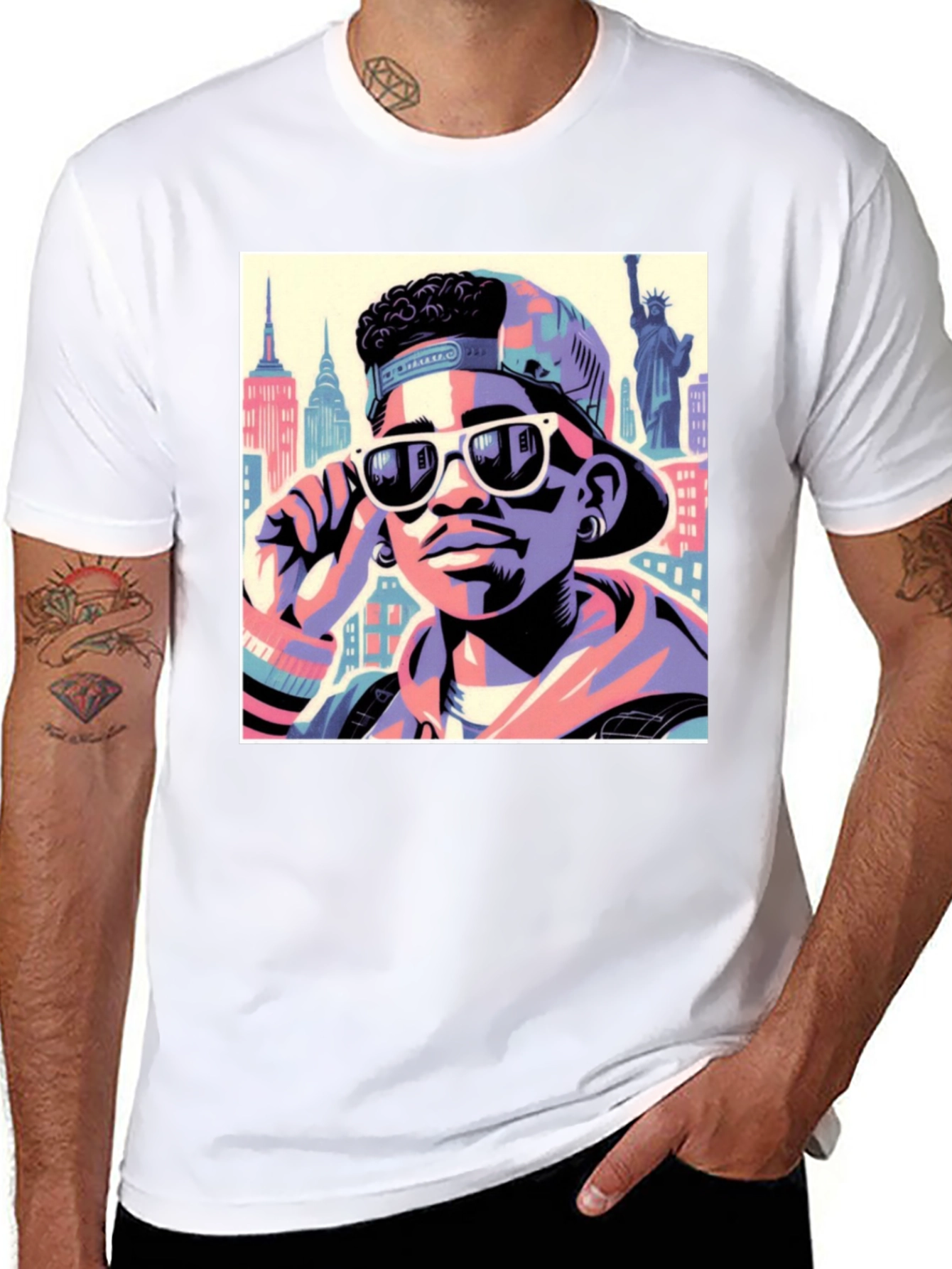 Fresh Prince Style T-Shirt - Cool Graphic Tee