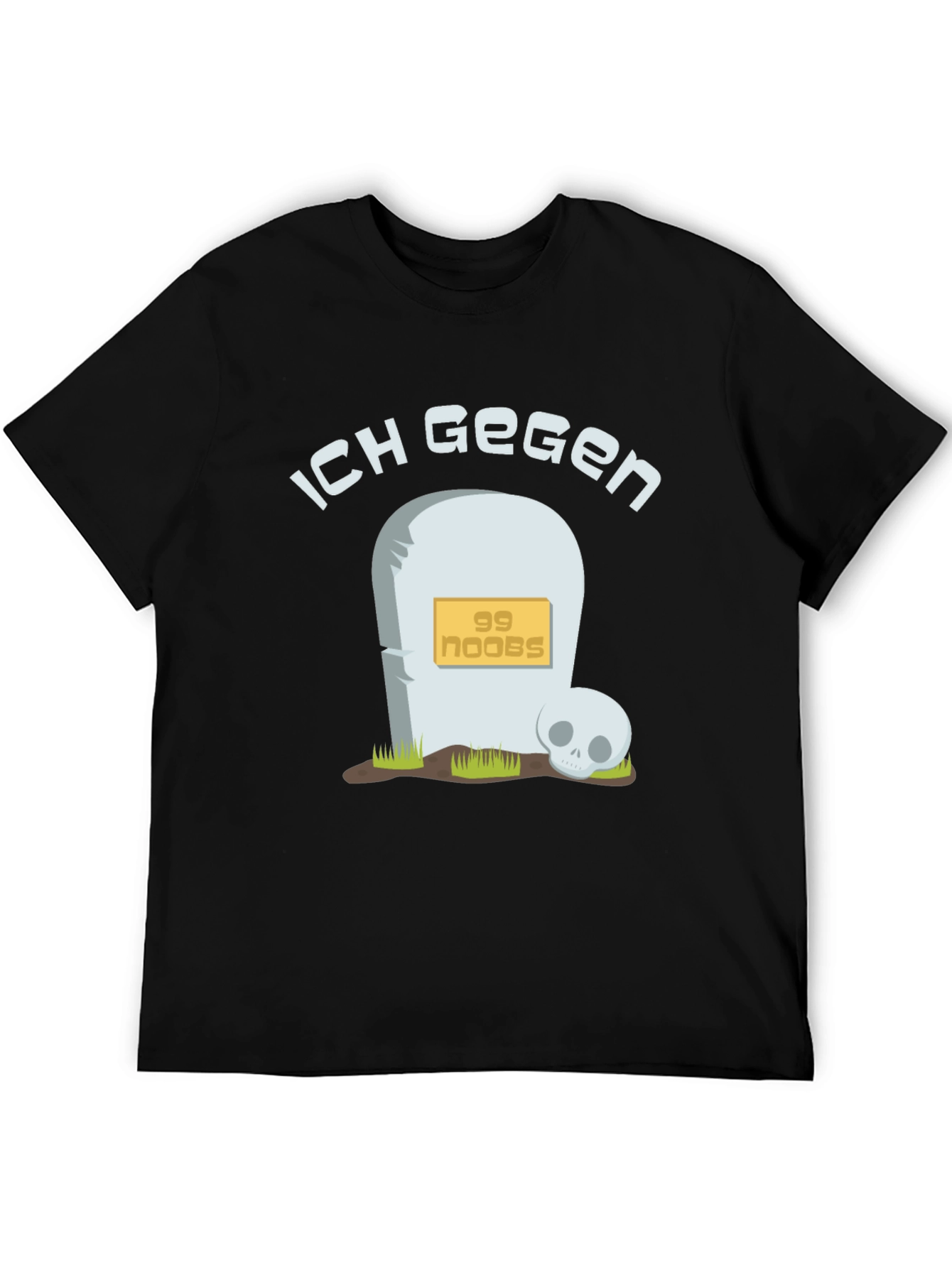 Ich Gegen 99 Noobs Black T-Shirt